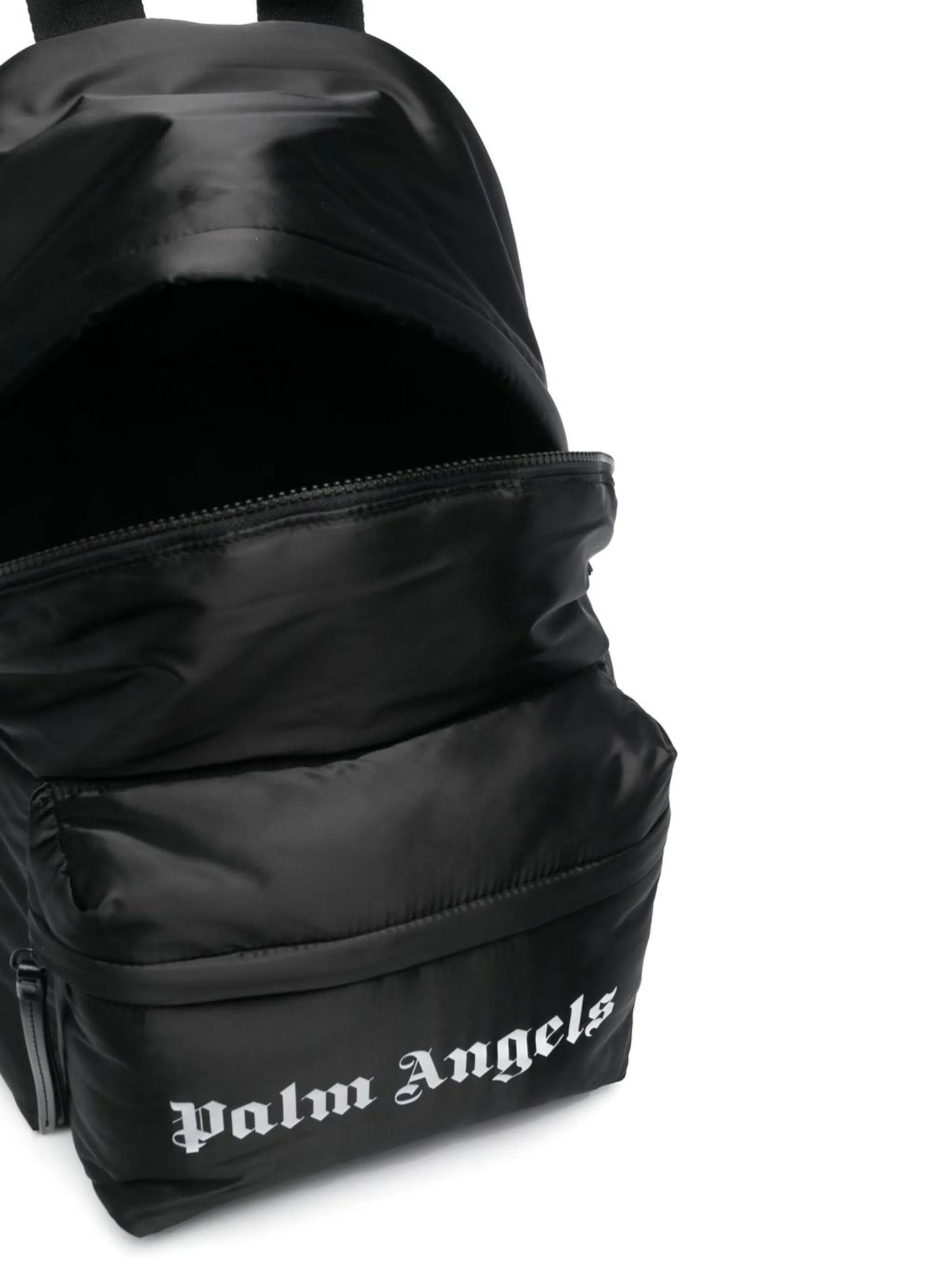 logo-print backpack