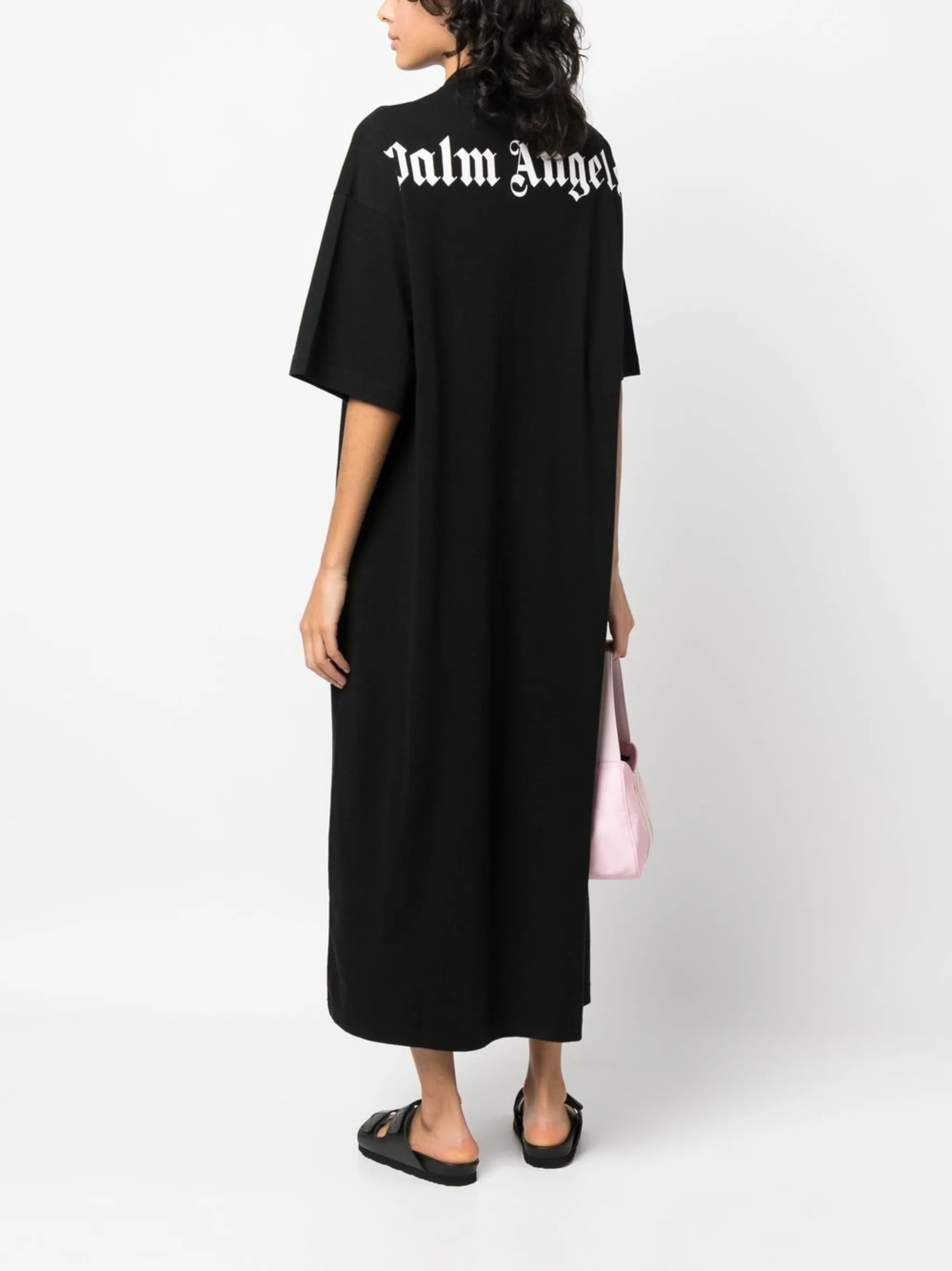 logo-print T-shirt dress