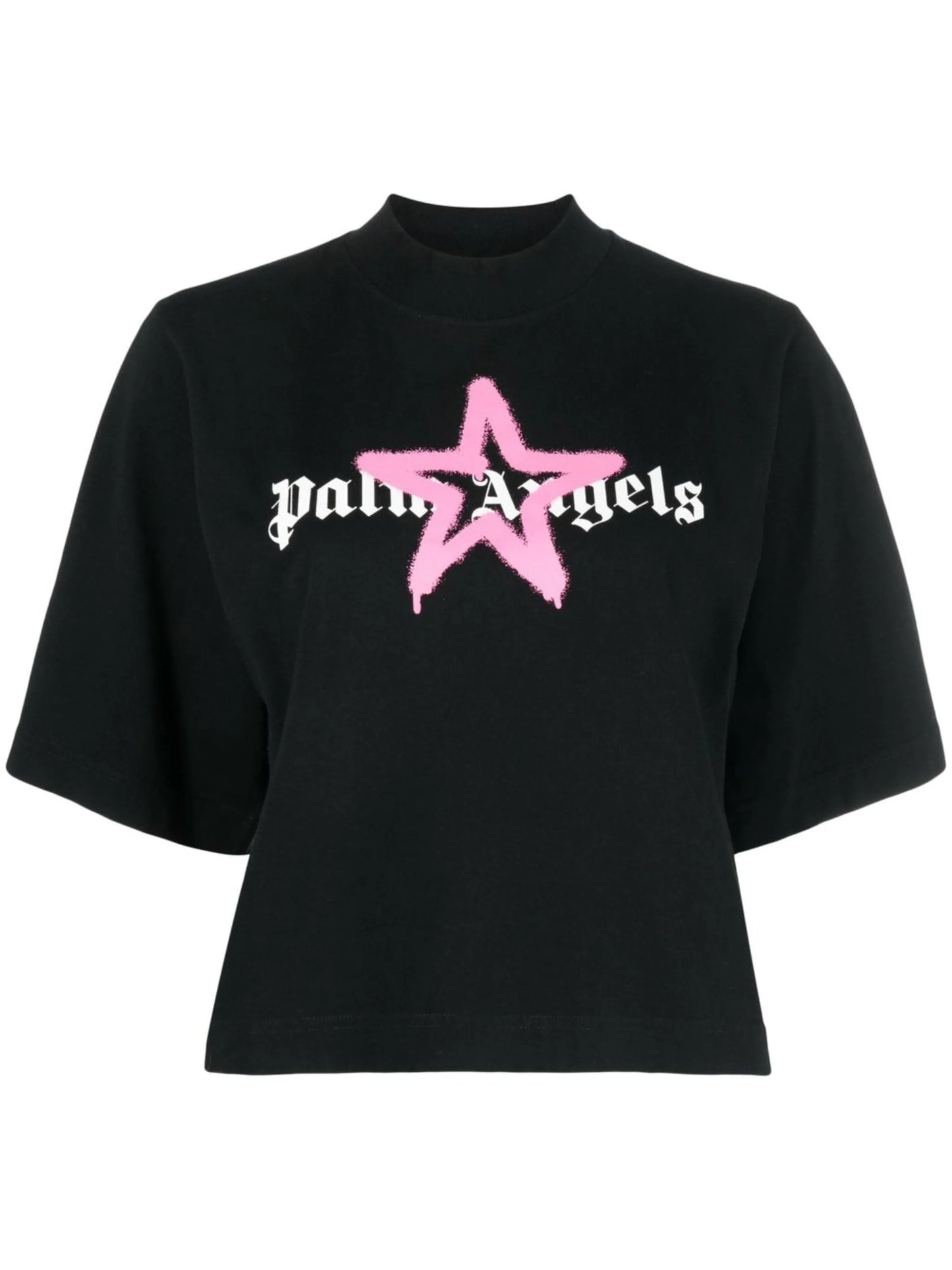 star logo cropped T-shirt