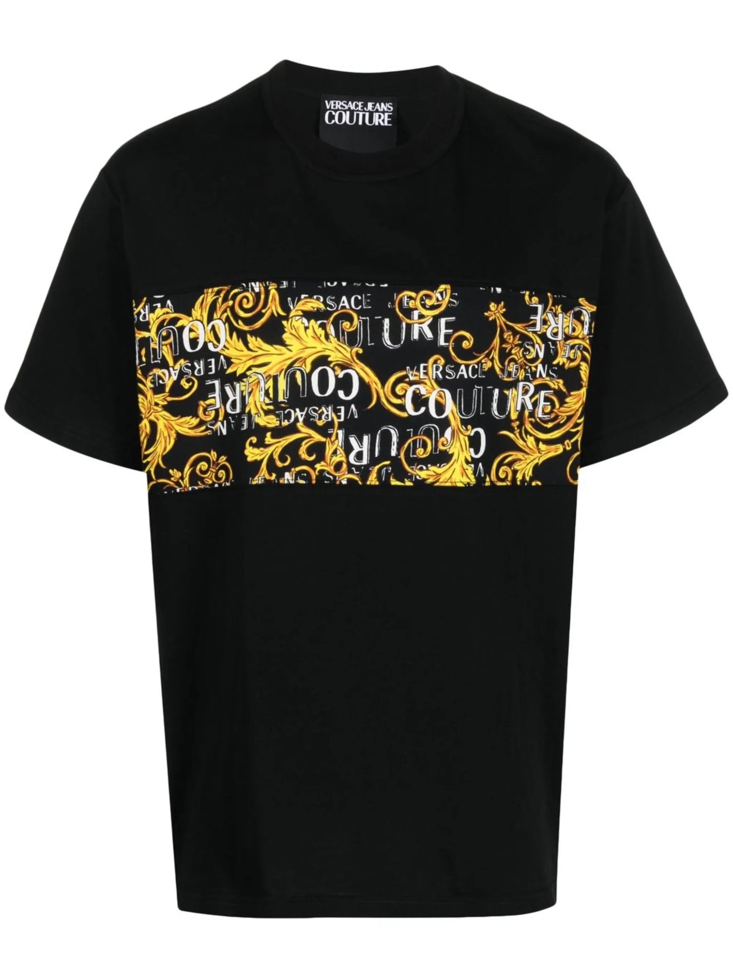 baroque-print T-shirt