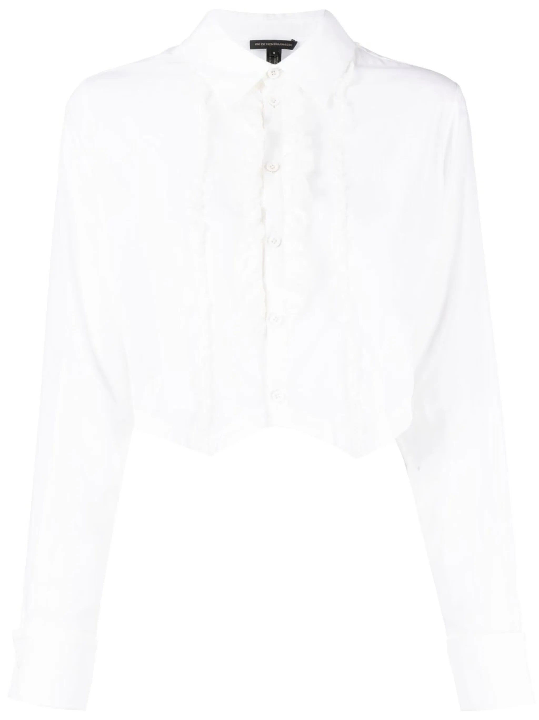 ruffled tuxedo shirt