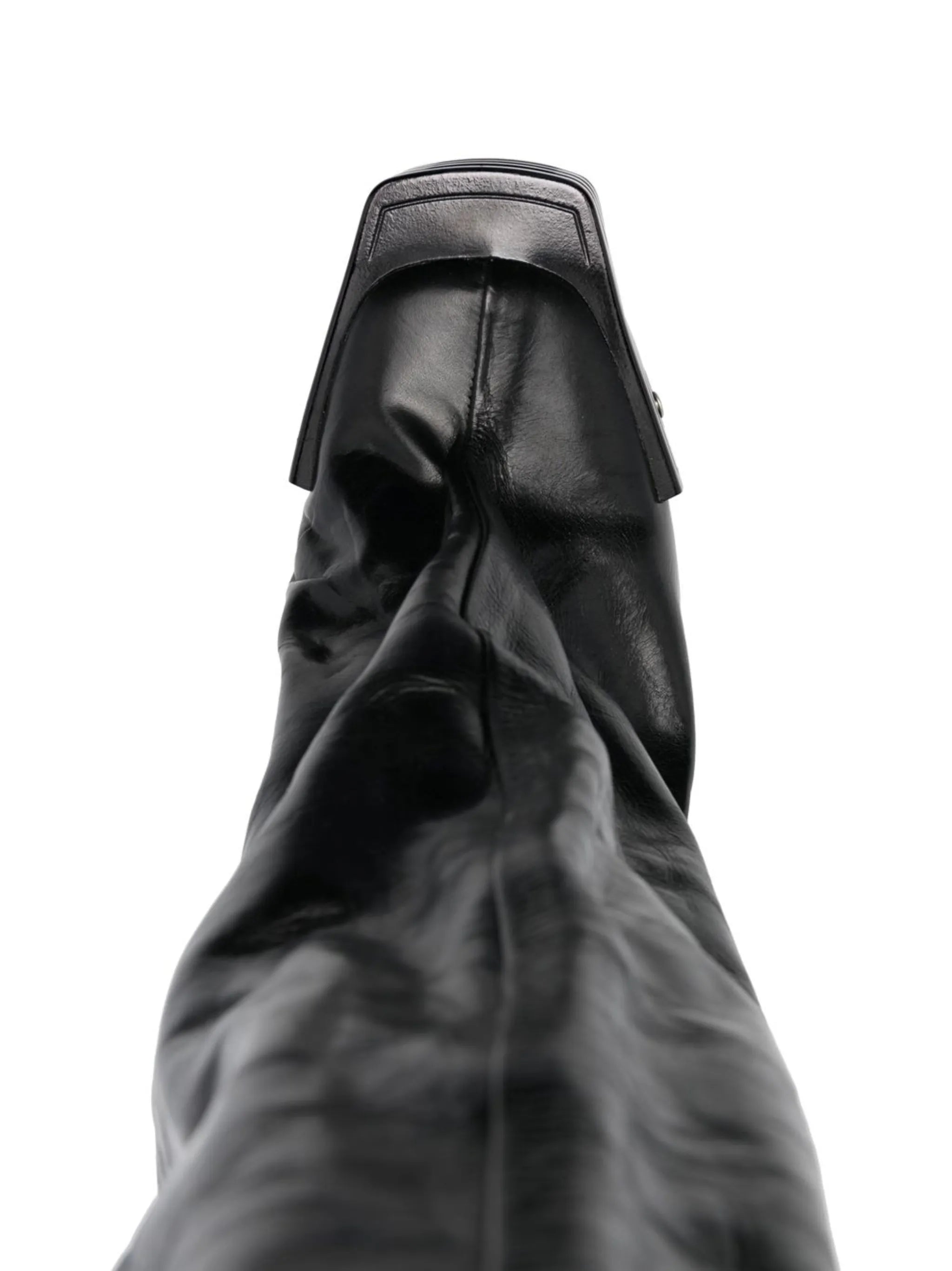 thigh-high platform boots