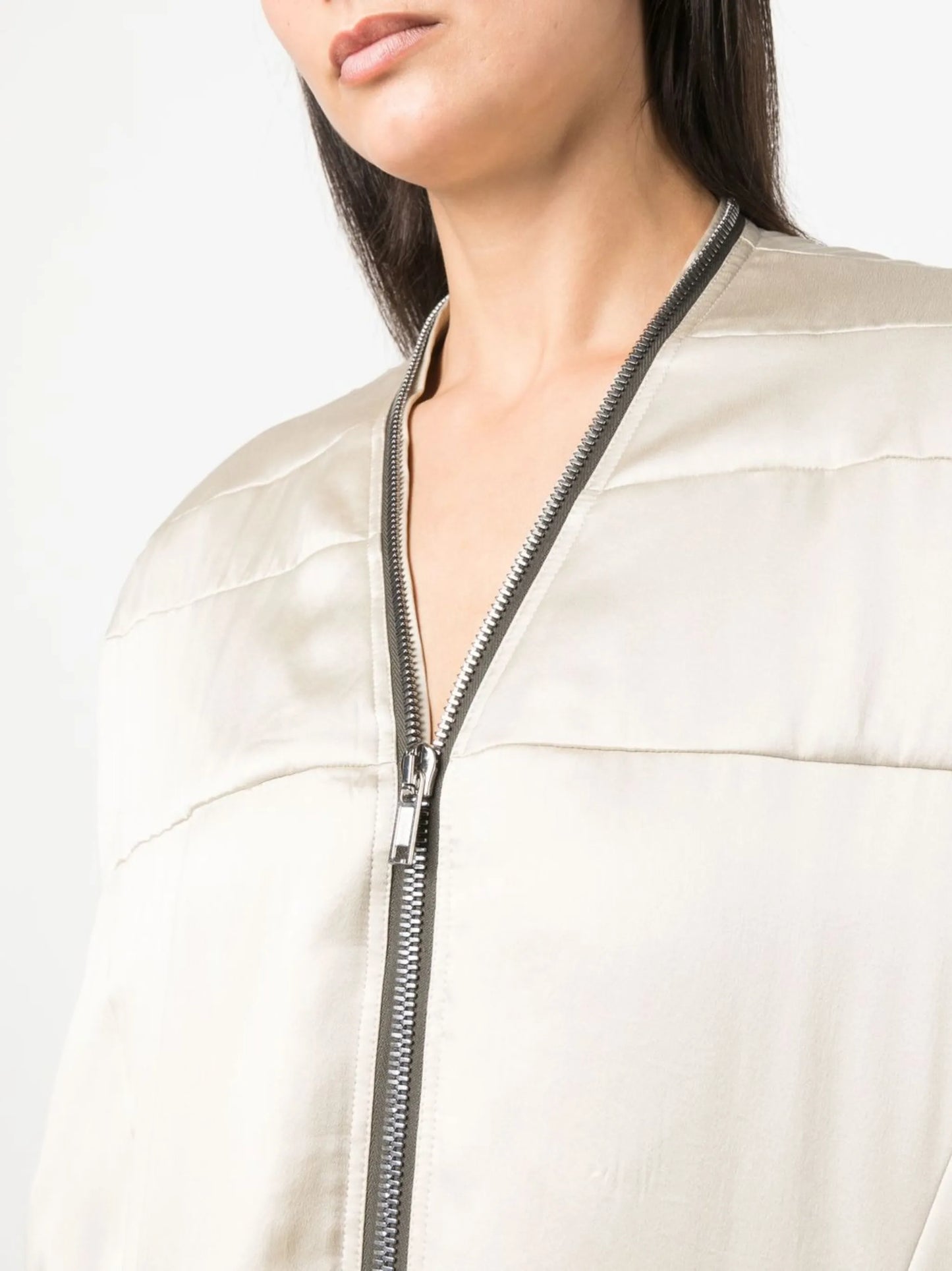 padded zip-up jacket