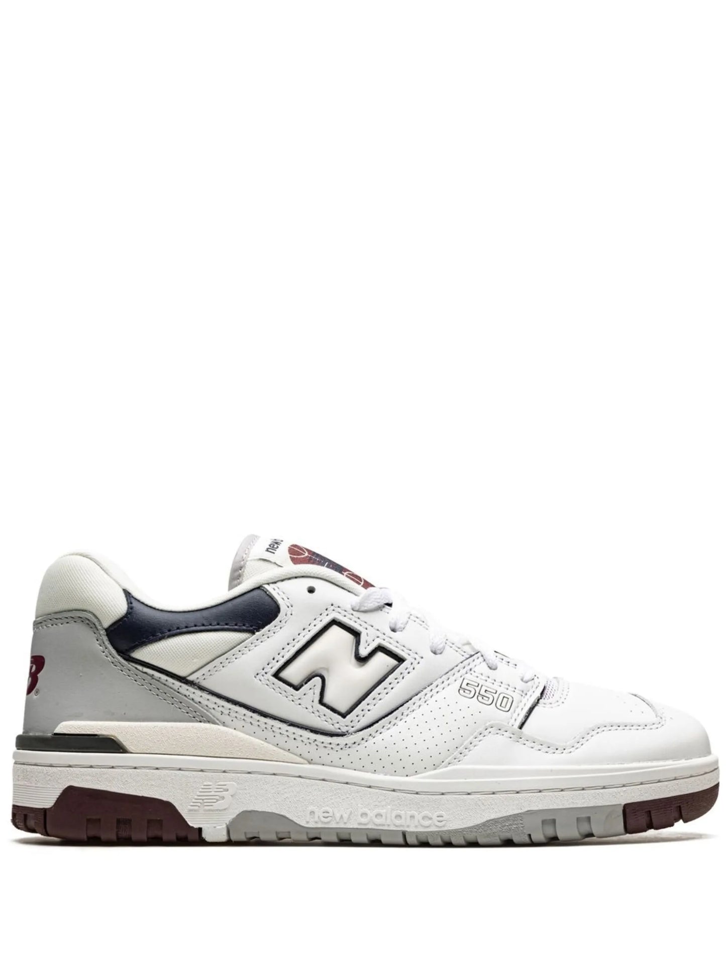 550 "White/Indigo/Burgundy" sneakers