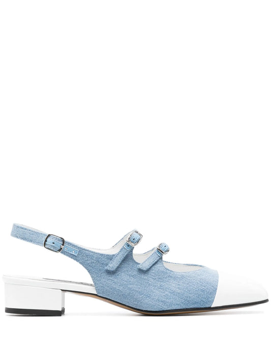 Abricot 20mm colour-block pumps