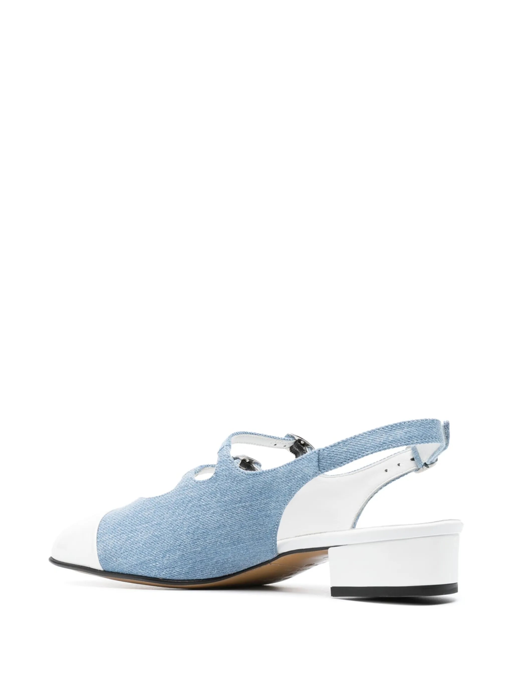 Abricot 20mm colour-block pumps