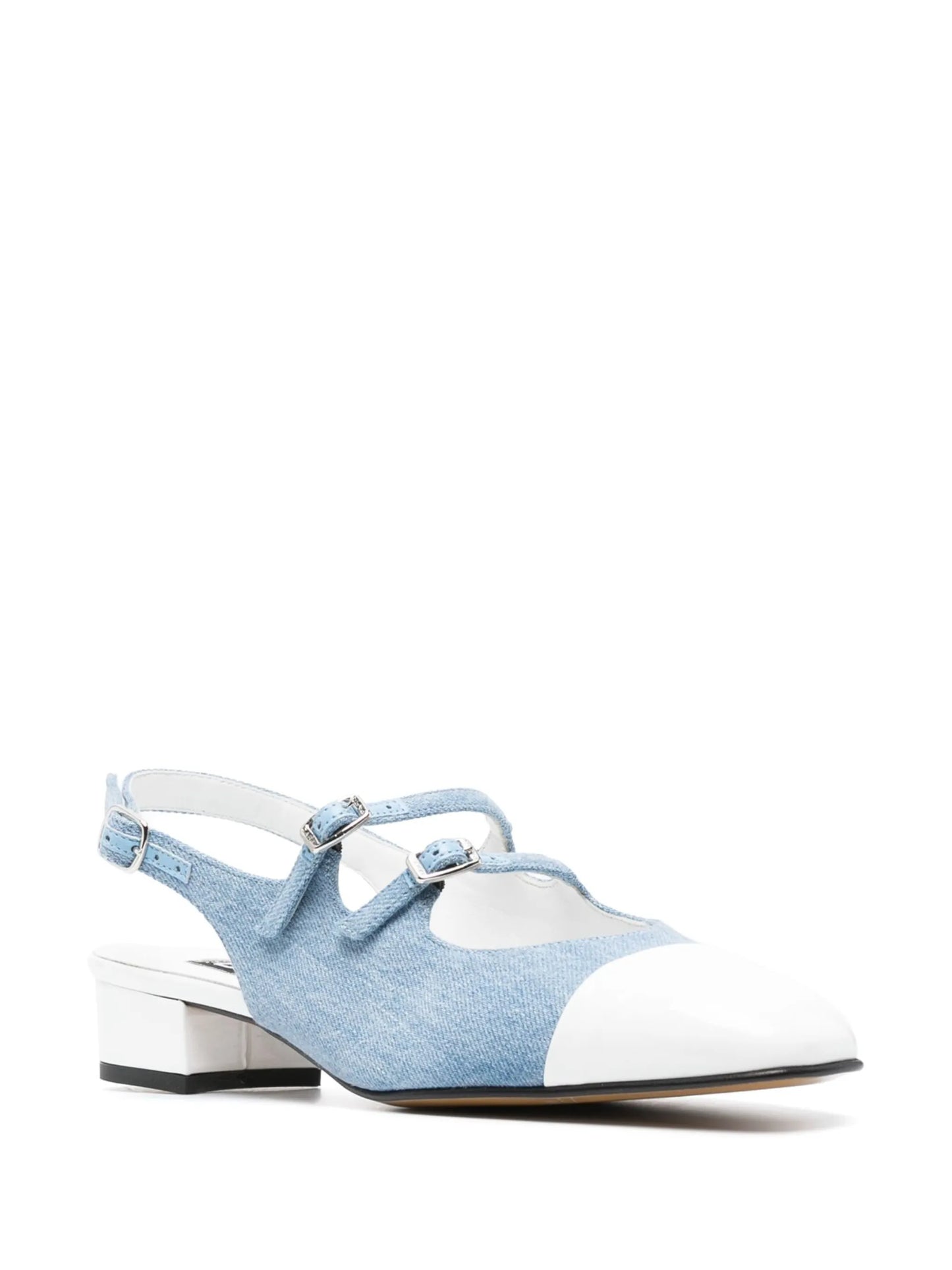 Abricot 20mm colour-block pumps