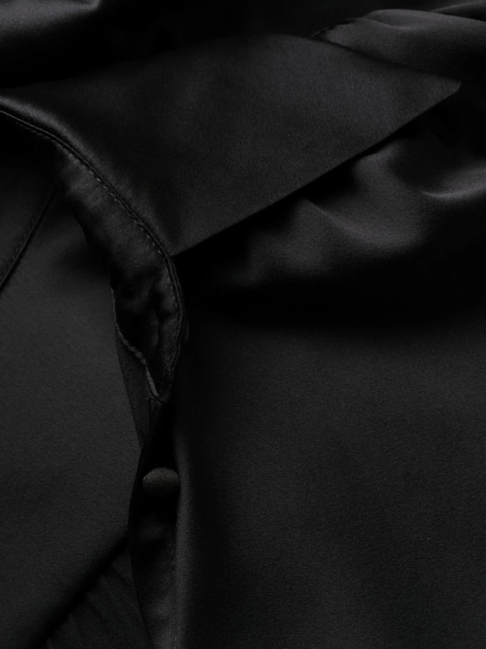 crossover silk bodysuit