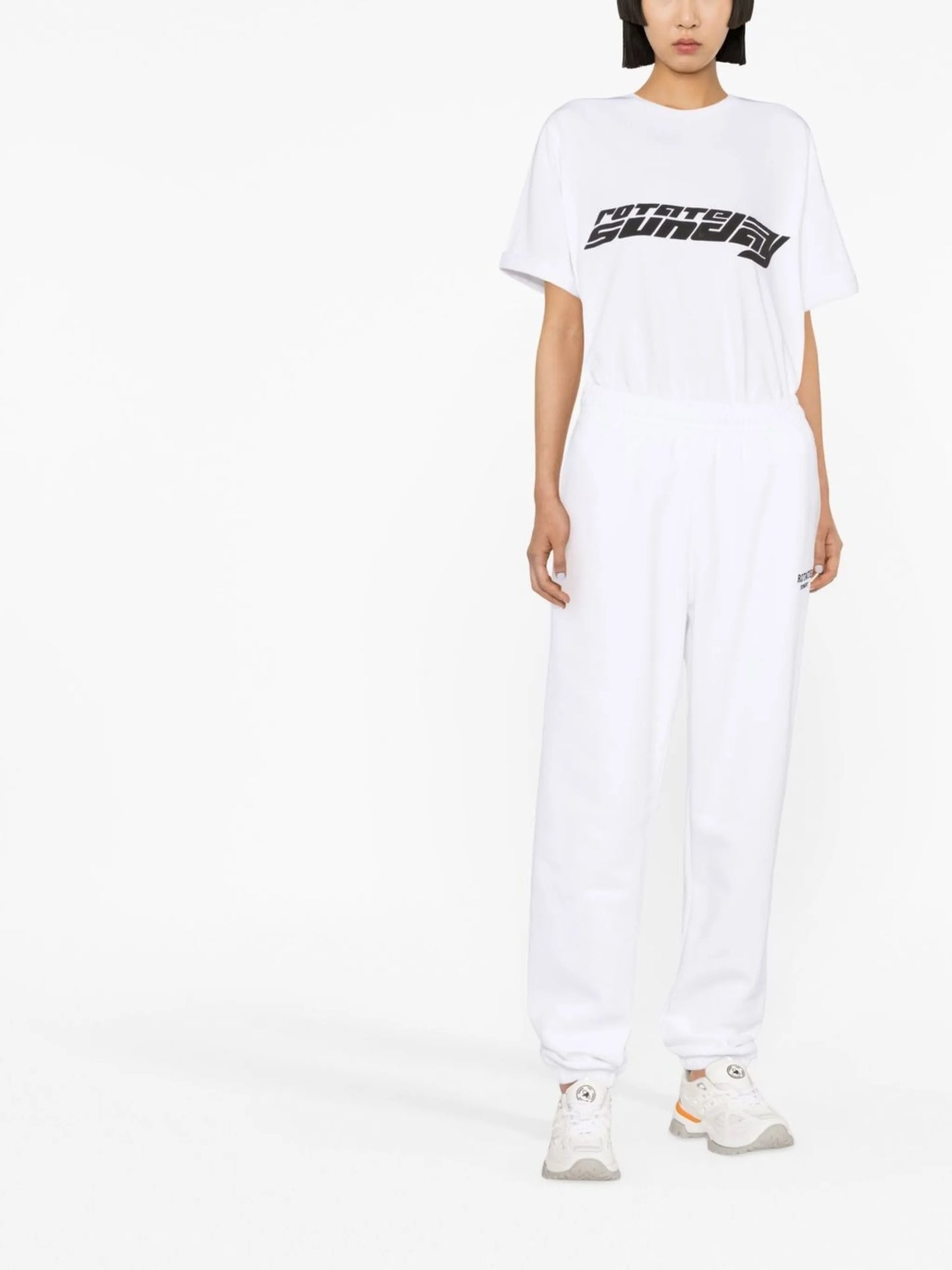 Mimi logo-embroidered track pants