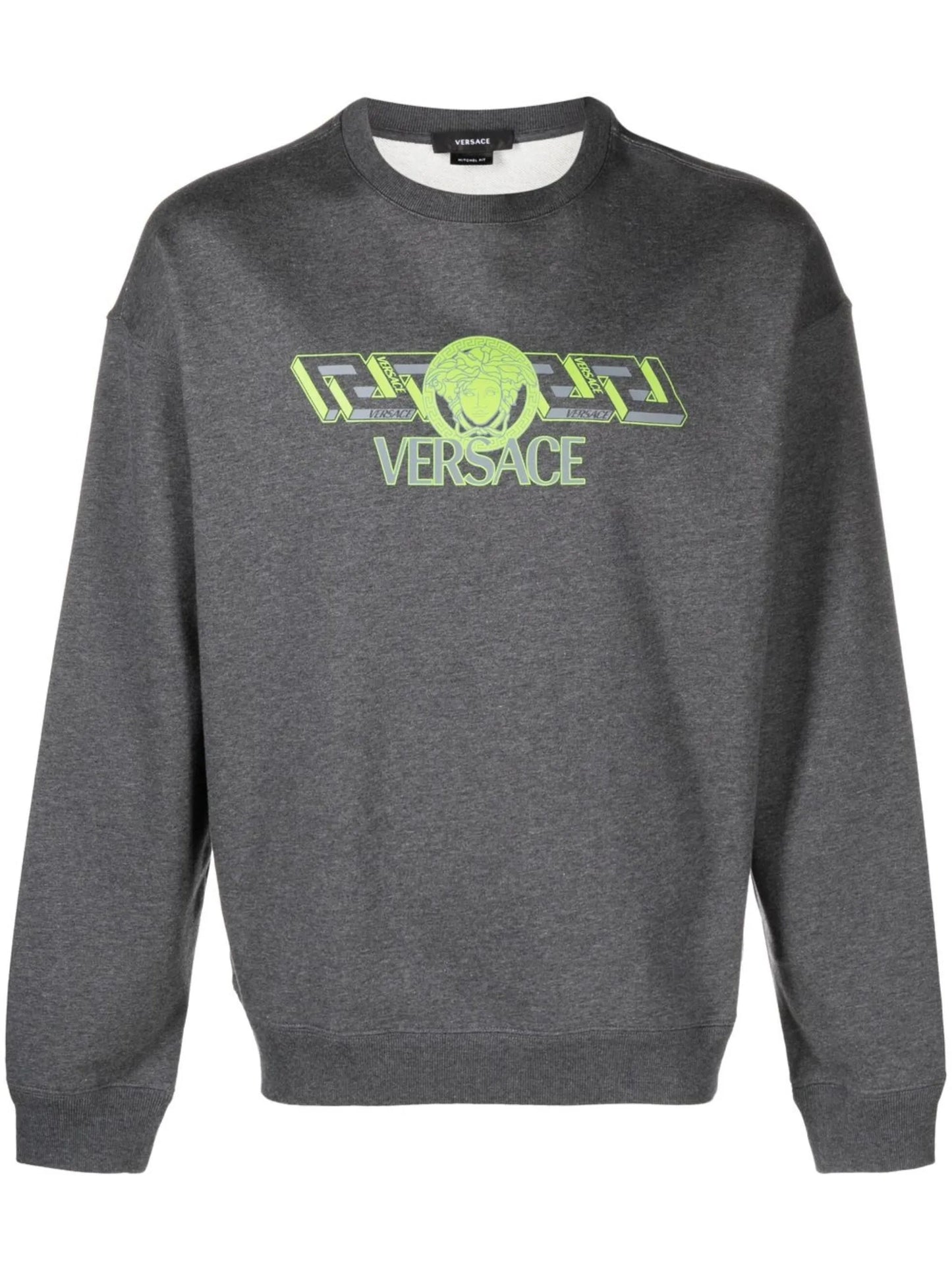 Medusa logo cotton sweatshirt