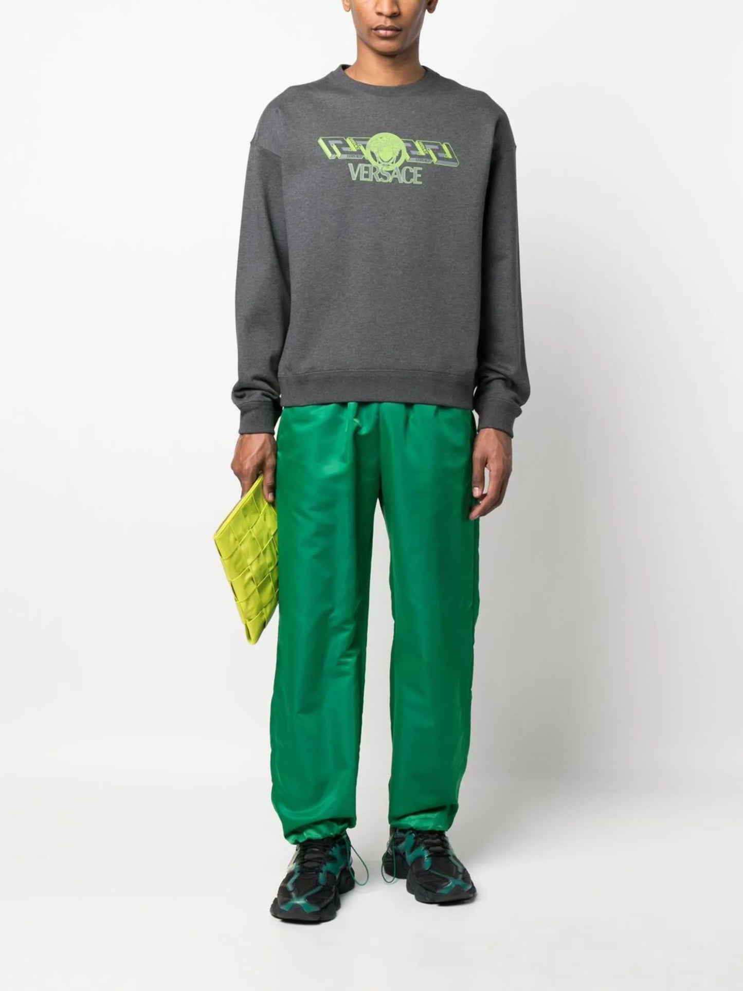 Medusa logo cotton sweatshirt