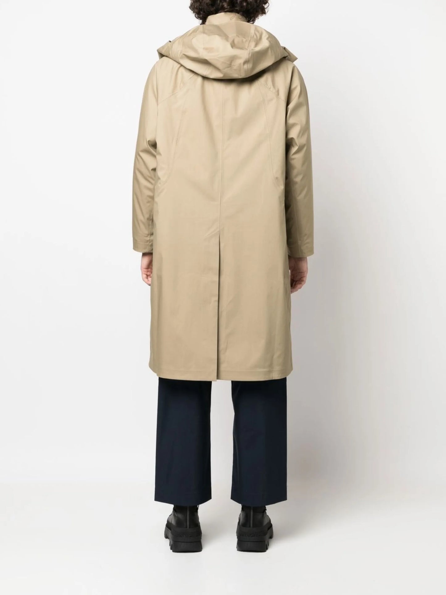 hooded parka coat