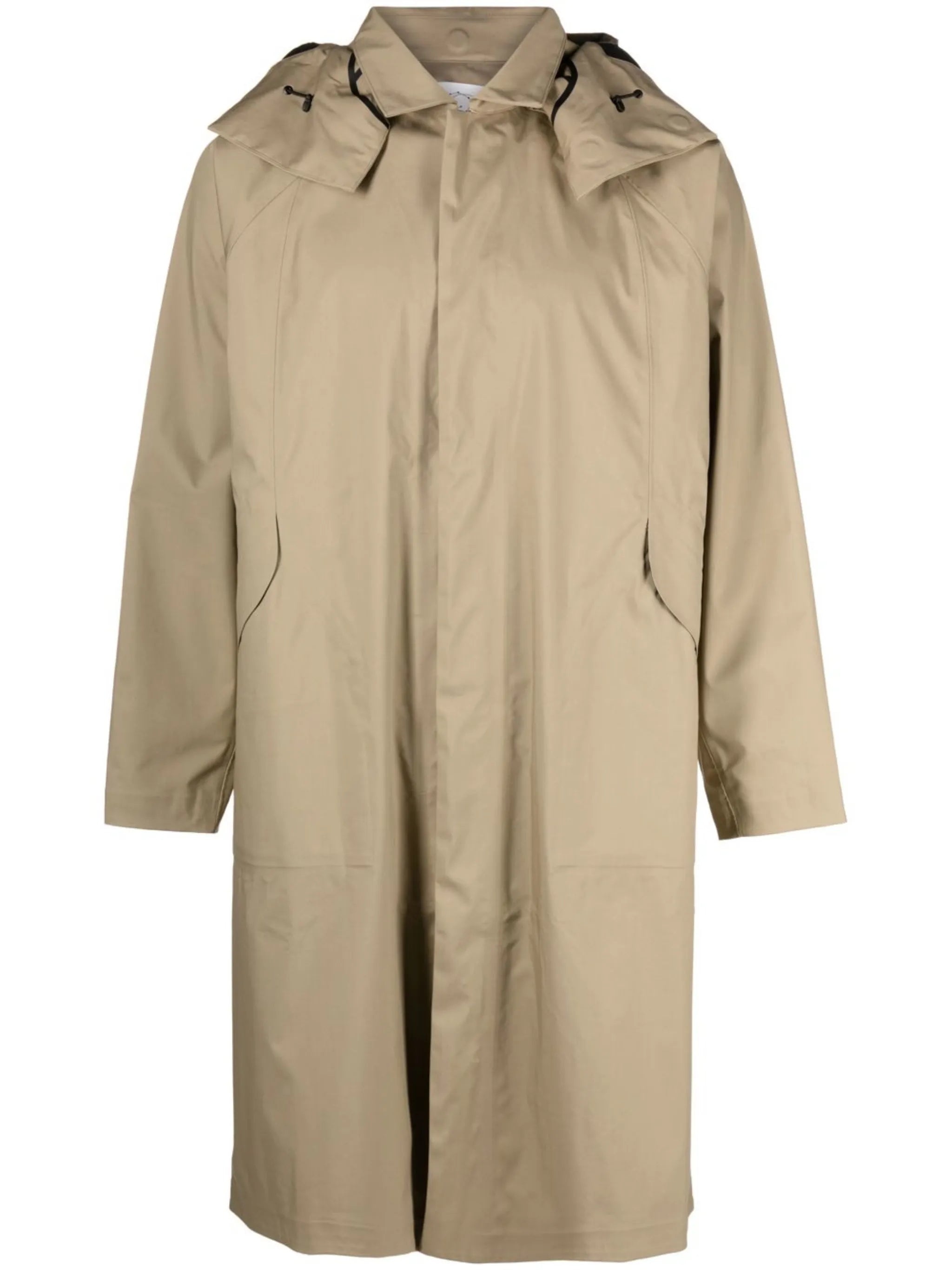 hooded parka coat