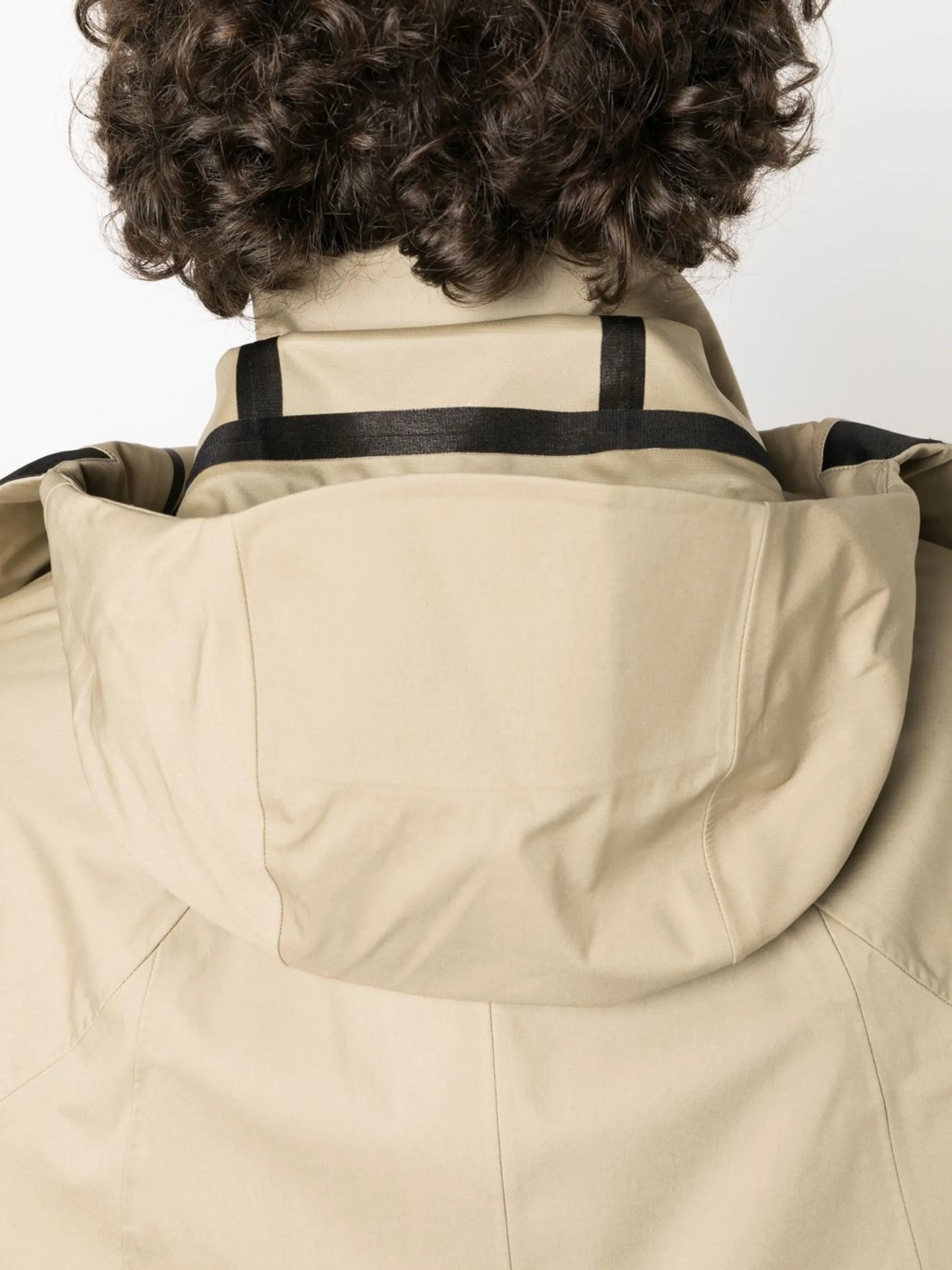 hooded parka coat