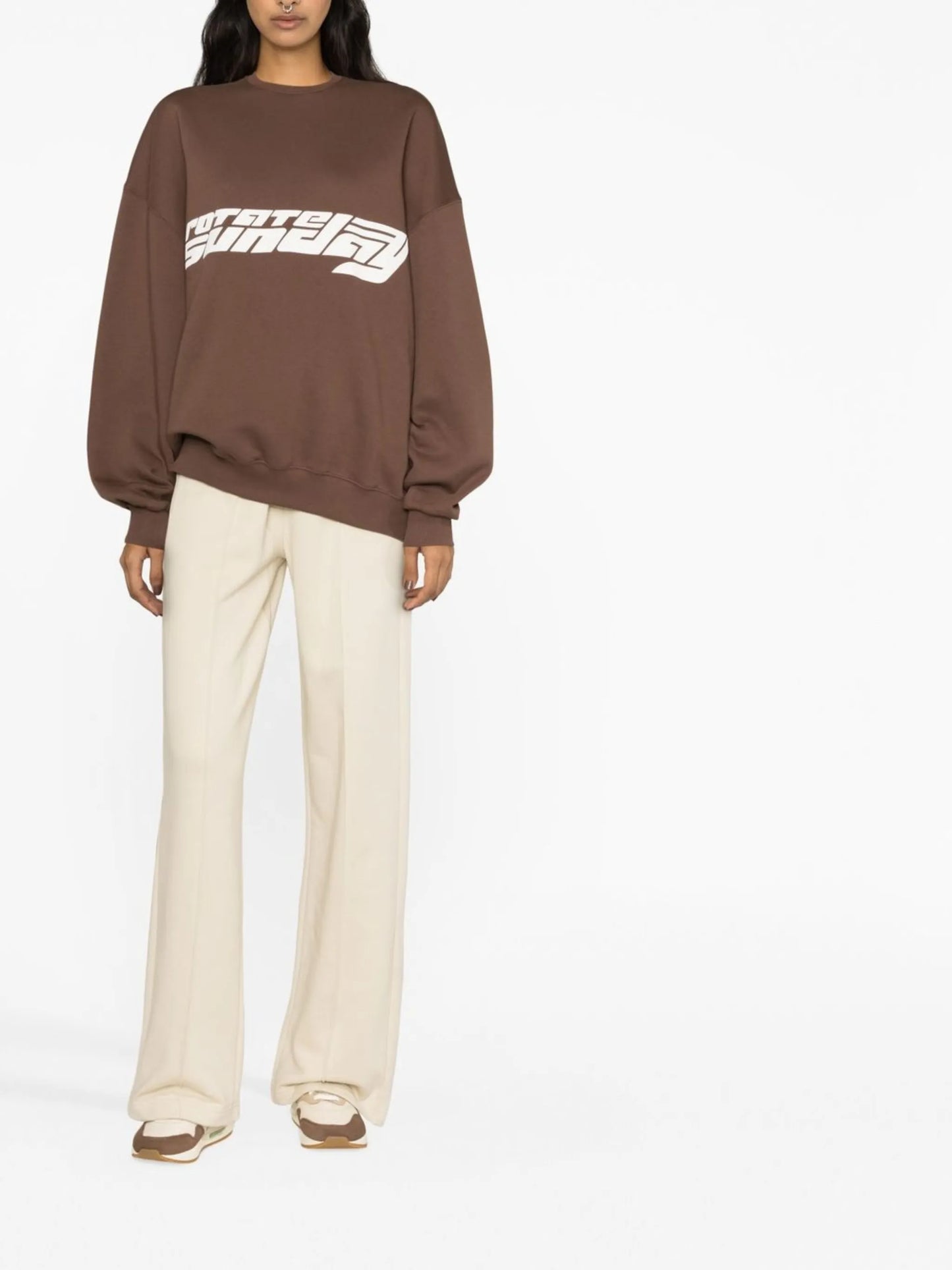 Iris logo-print sweatshirt
