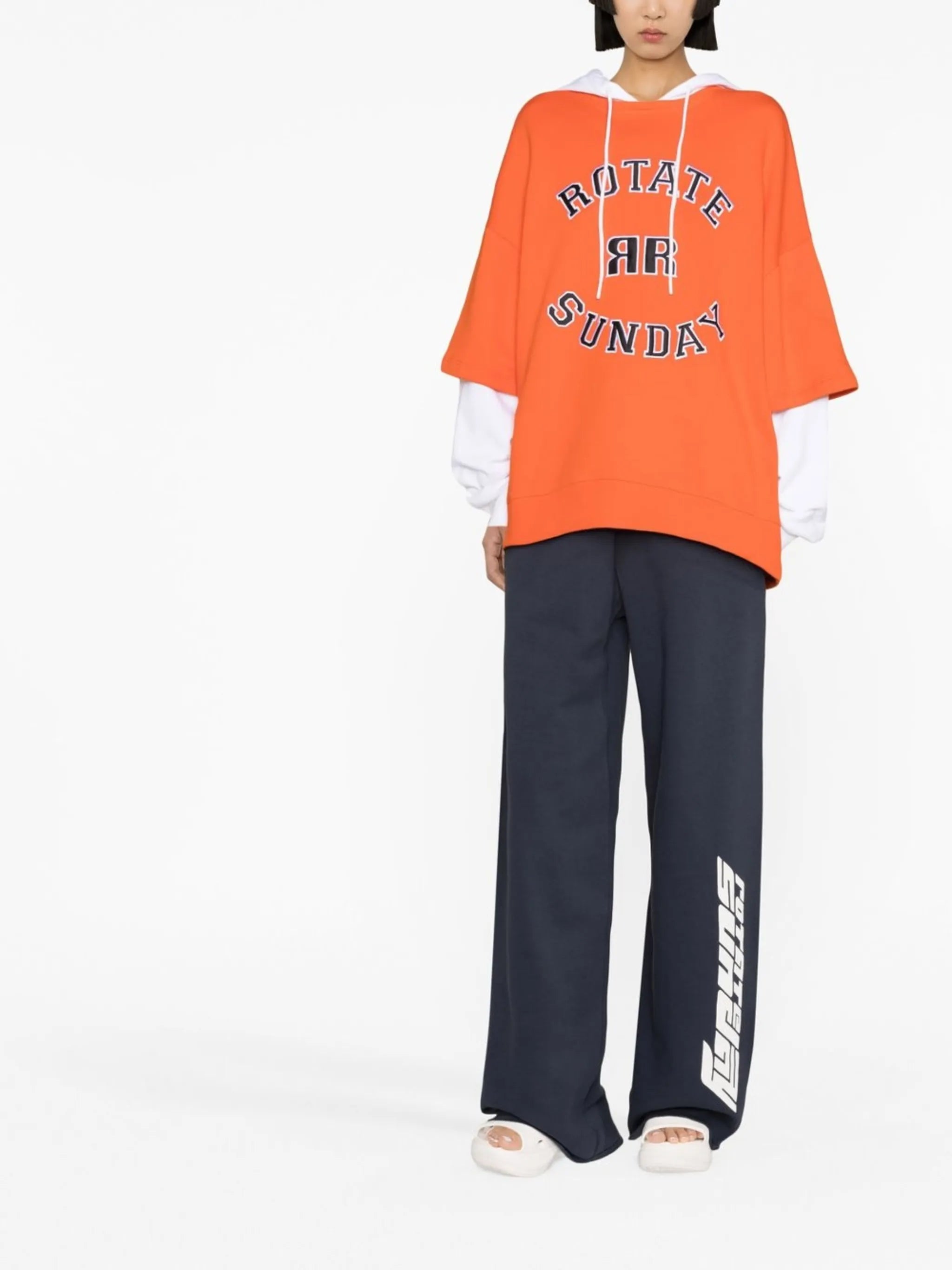 Danica logo-print track pants