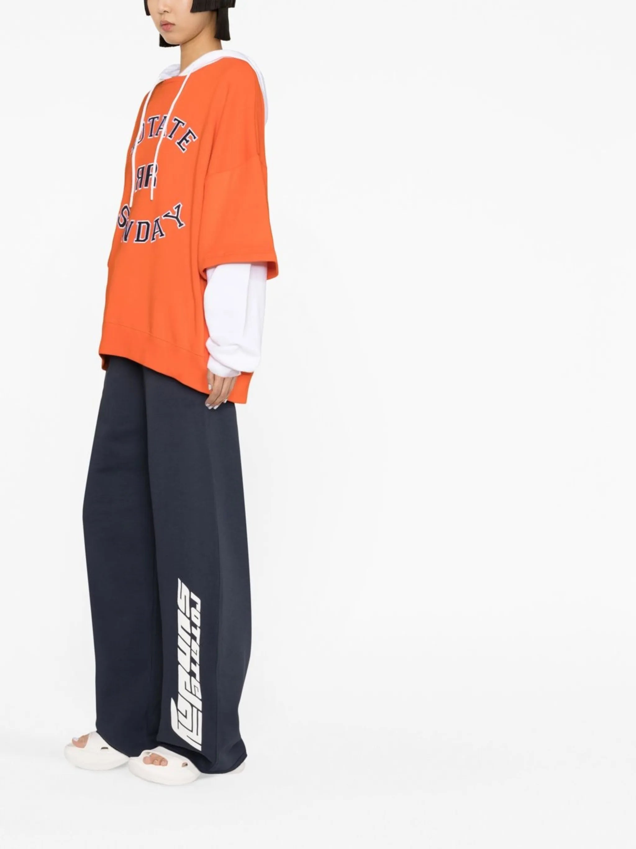 Danica logo-print track pants