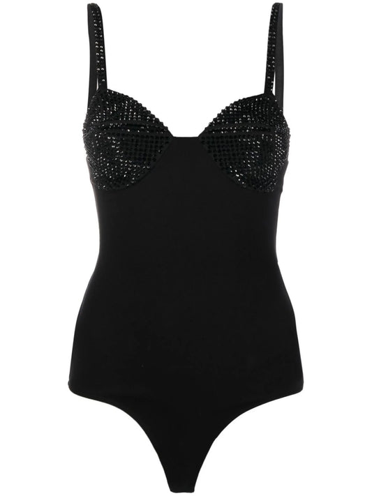 crystal embellished bodysuit