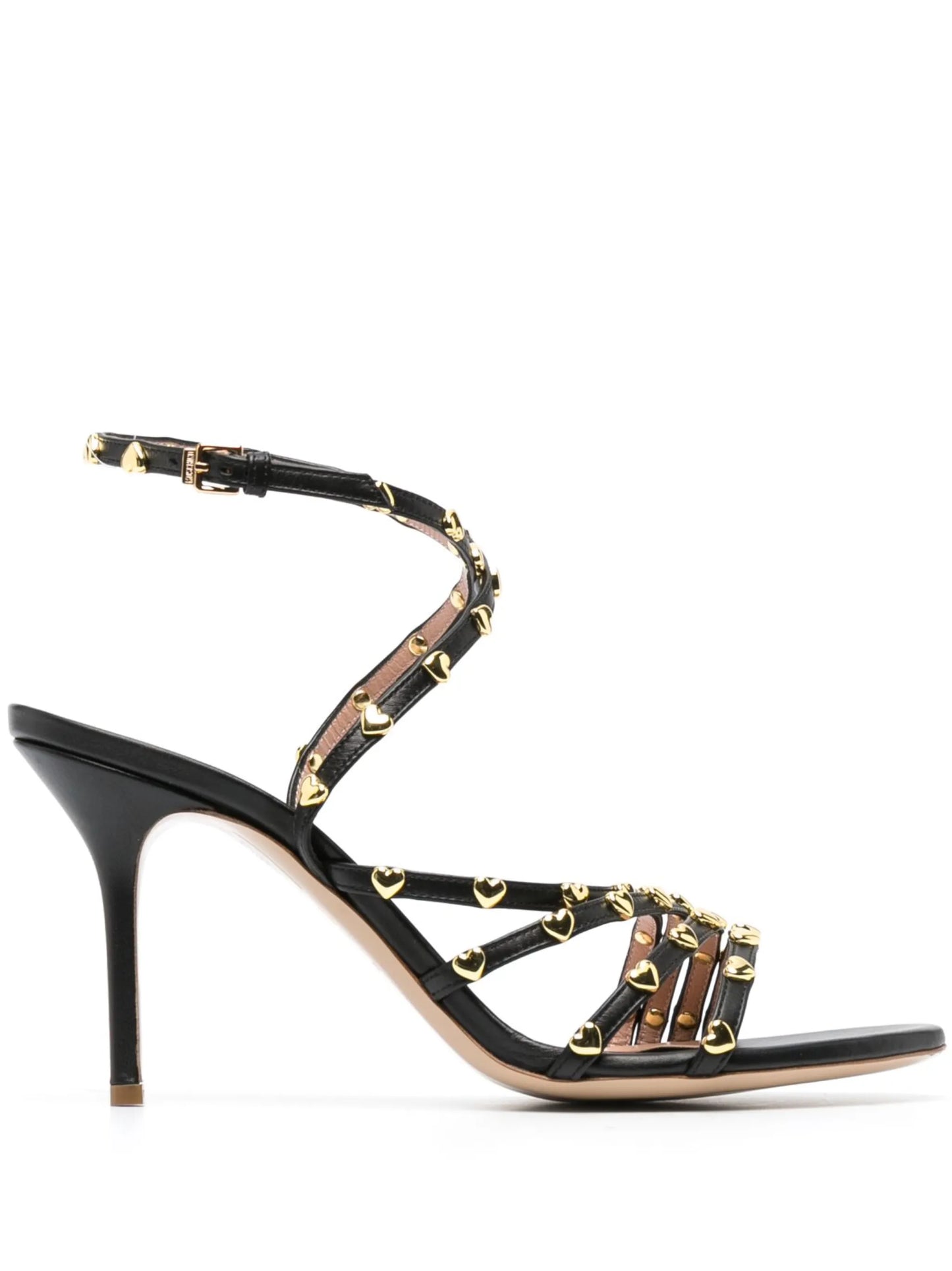 stud-embellishment 90mm sandals