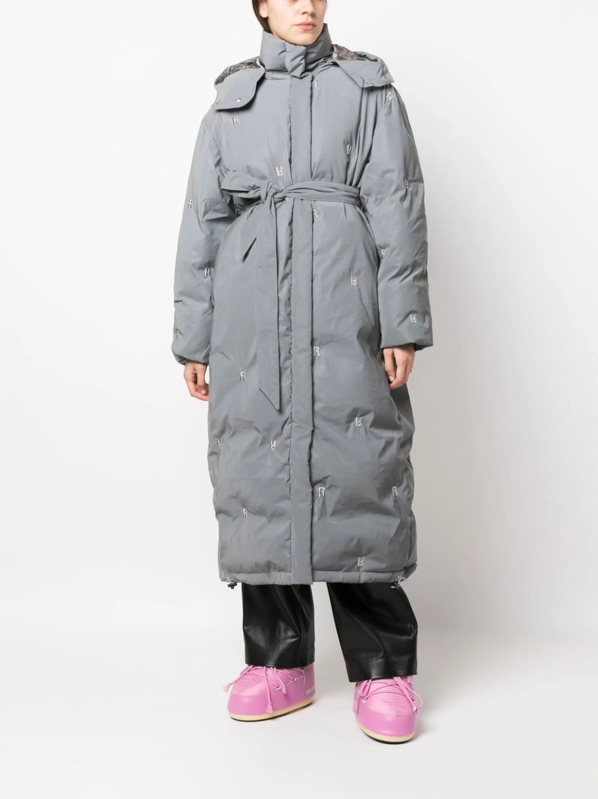 Maxina padded maxi coat
