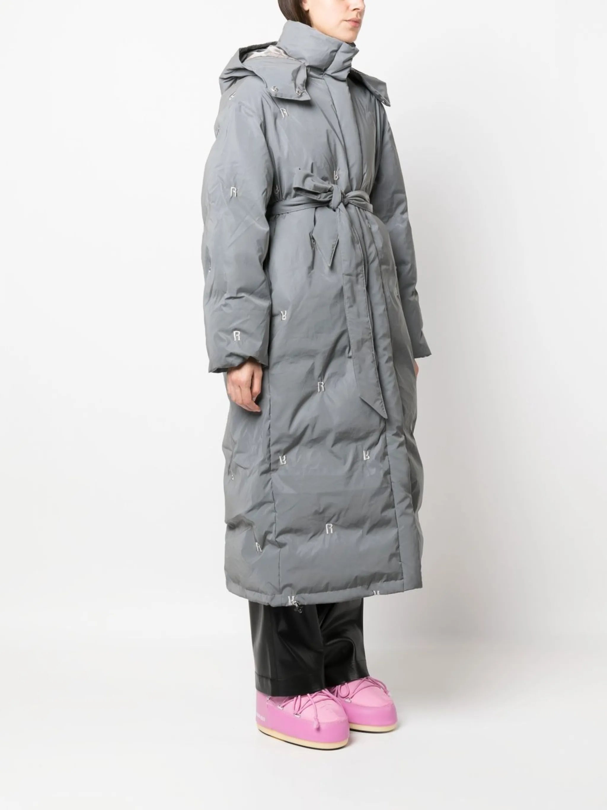 Maxina padded maxi coat