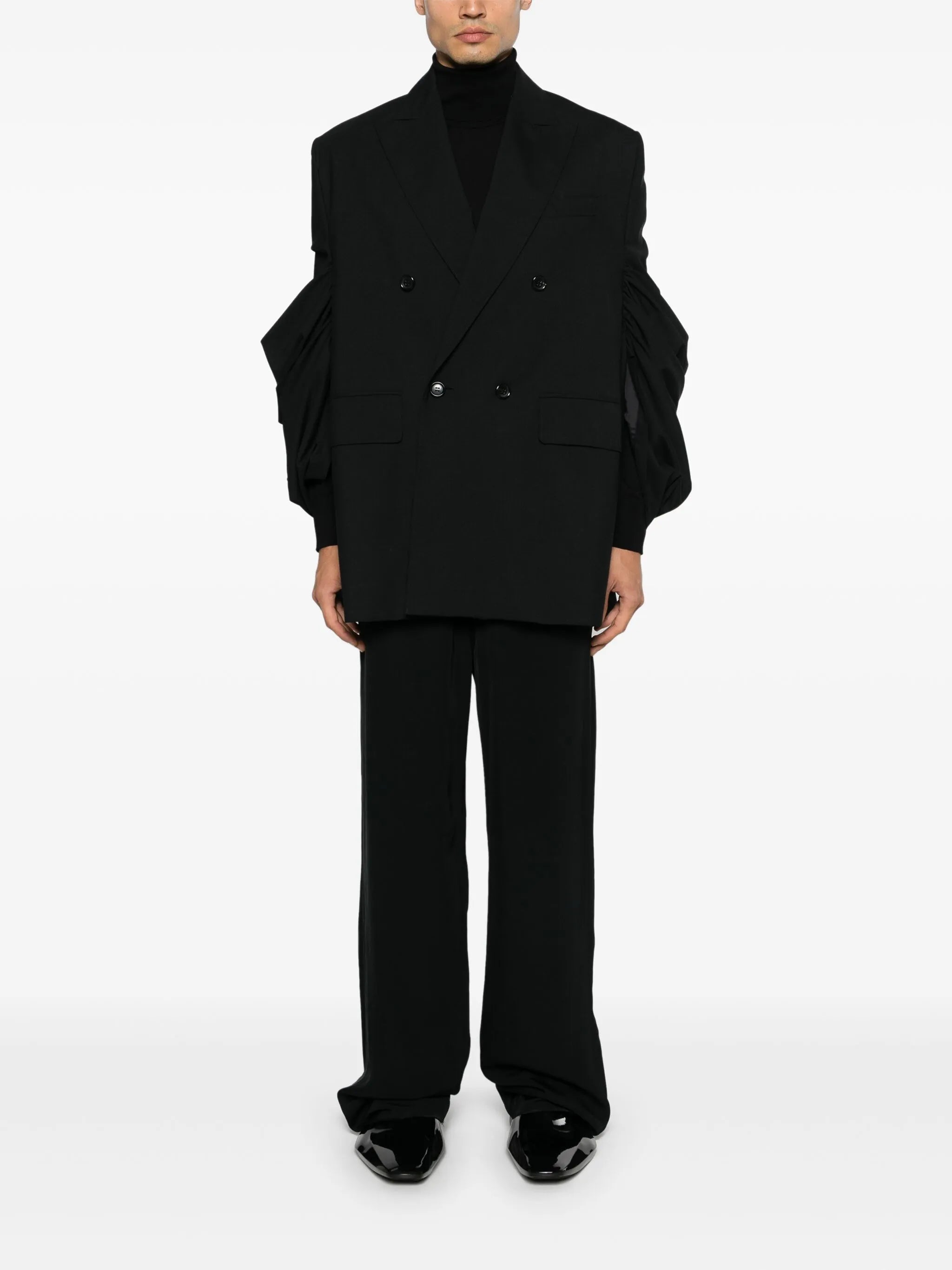 wide-leg trousers
