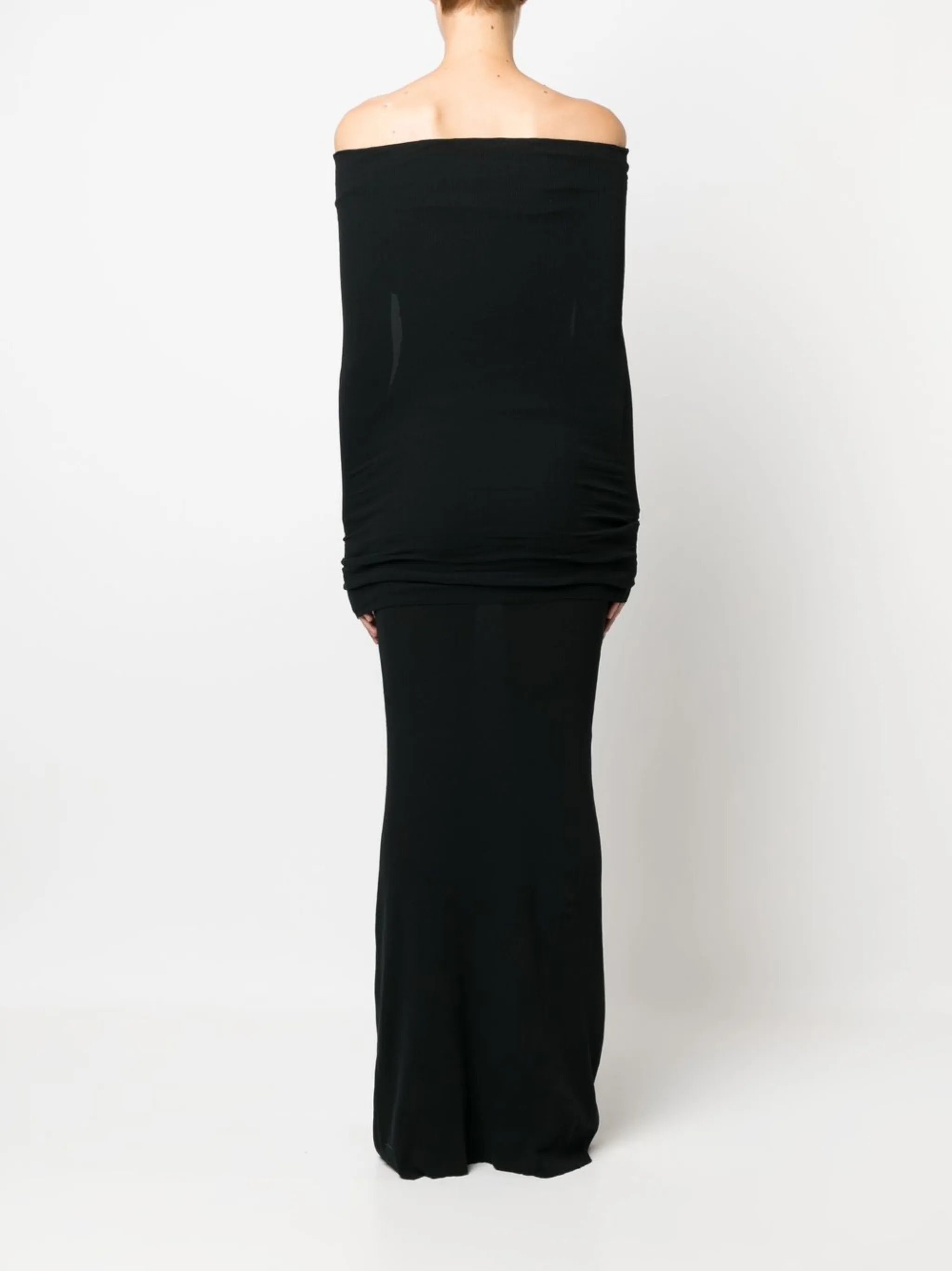 layered maxi dress