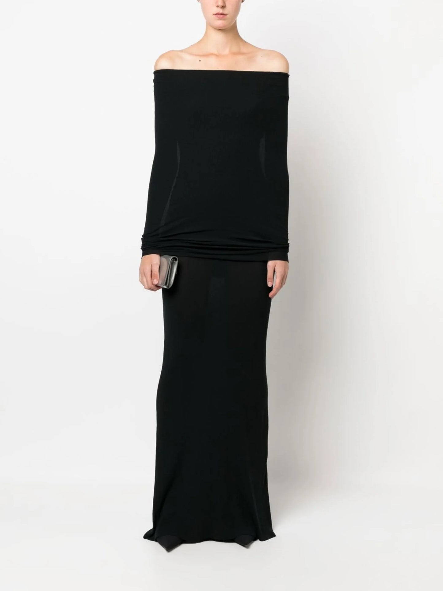 layered maxi dress