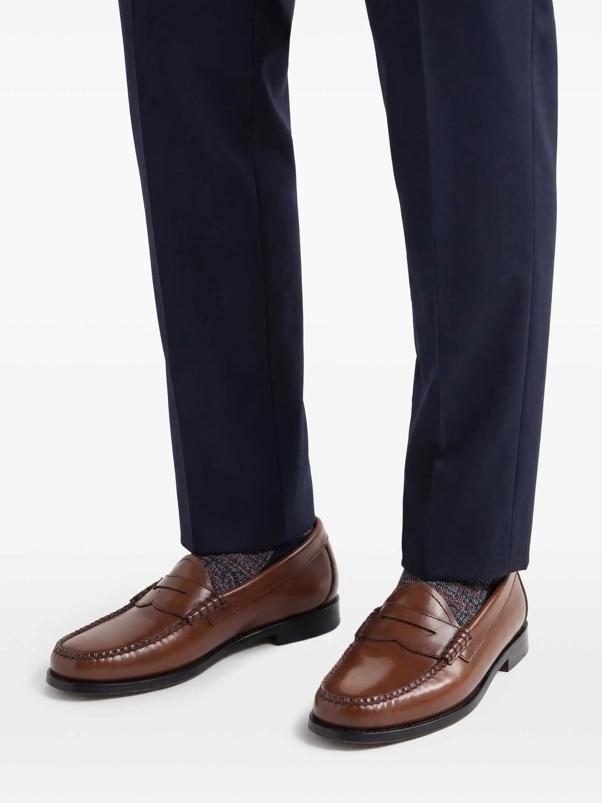Weejuns Penny loafers in cognac leather