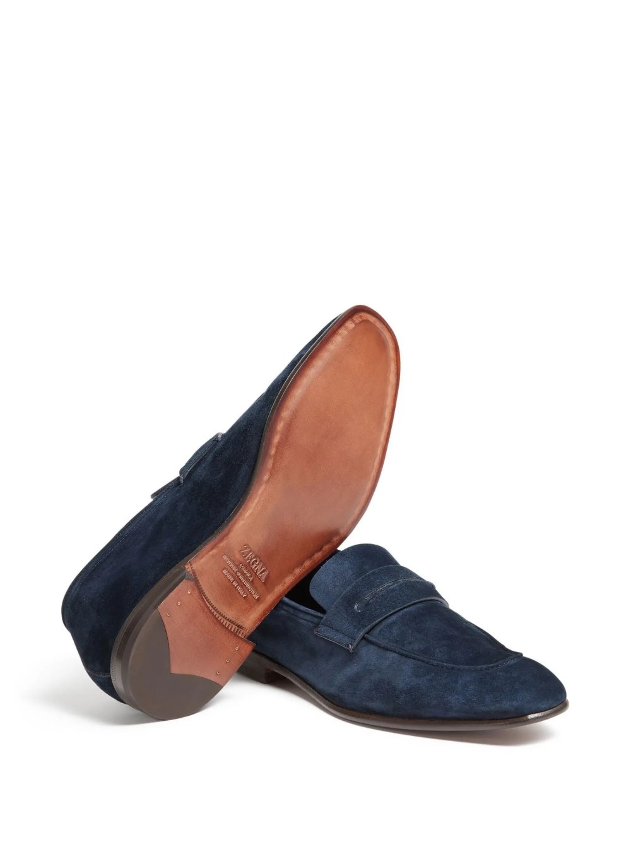 L'Asola suede loafers