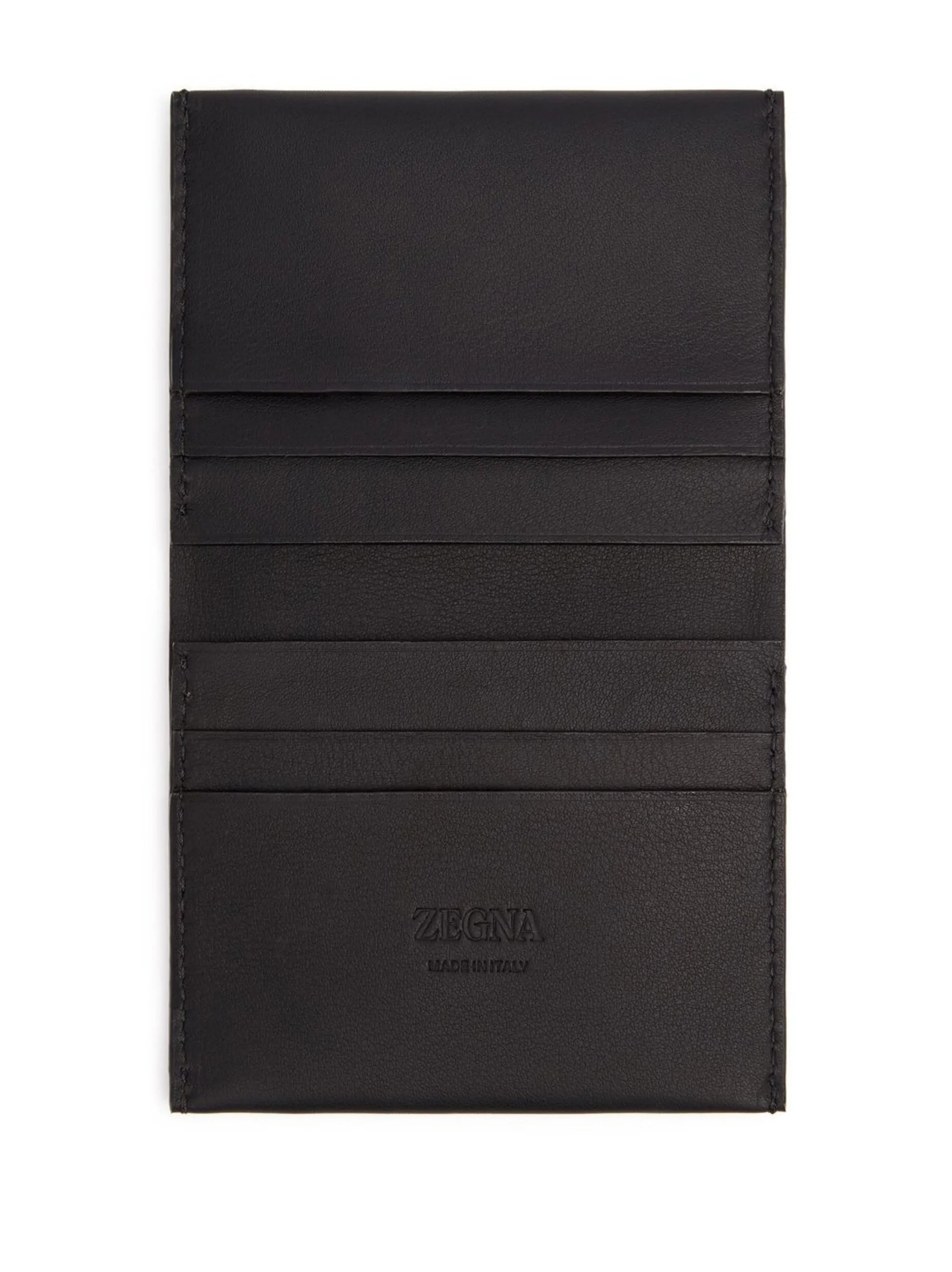 foldable leather cardholder