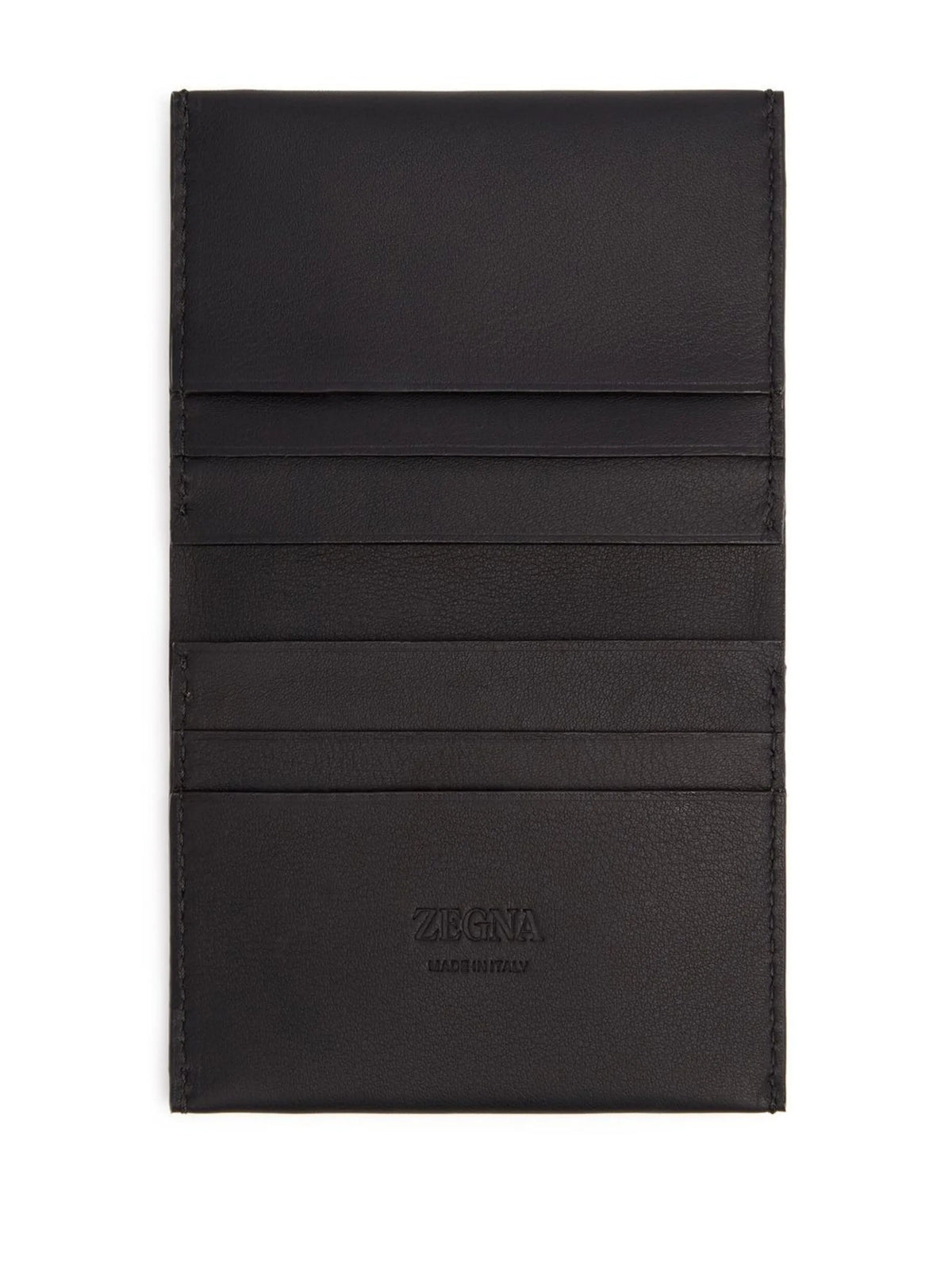 foldable leather cardholder