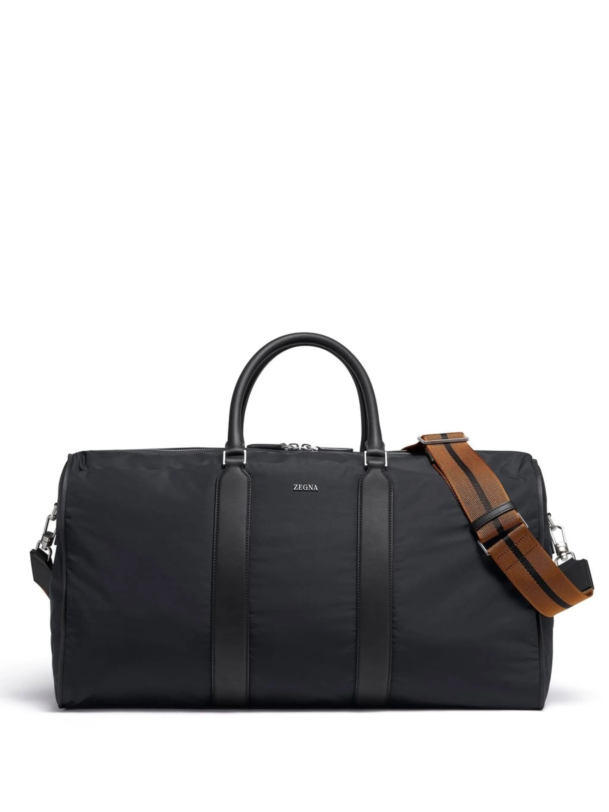 leather-trim holdall