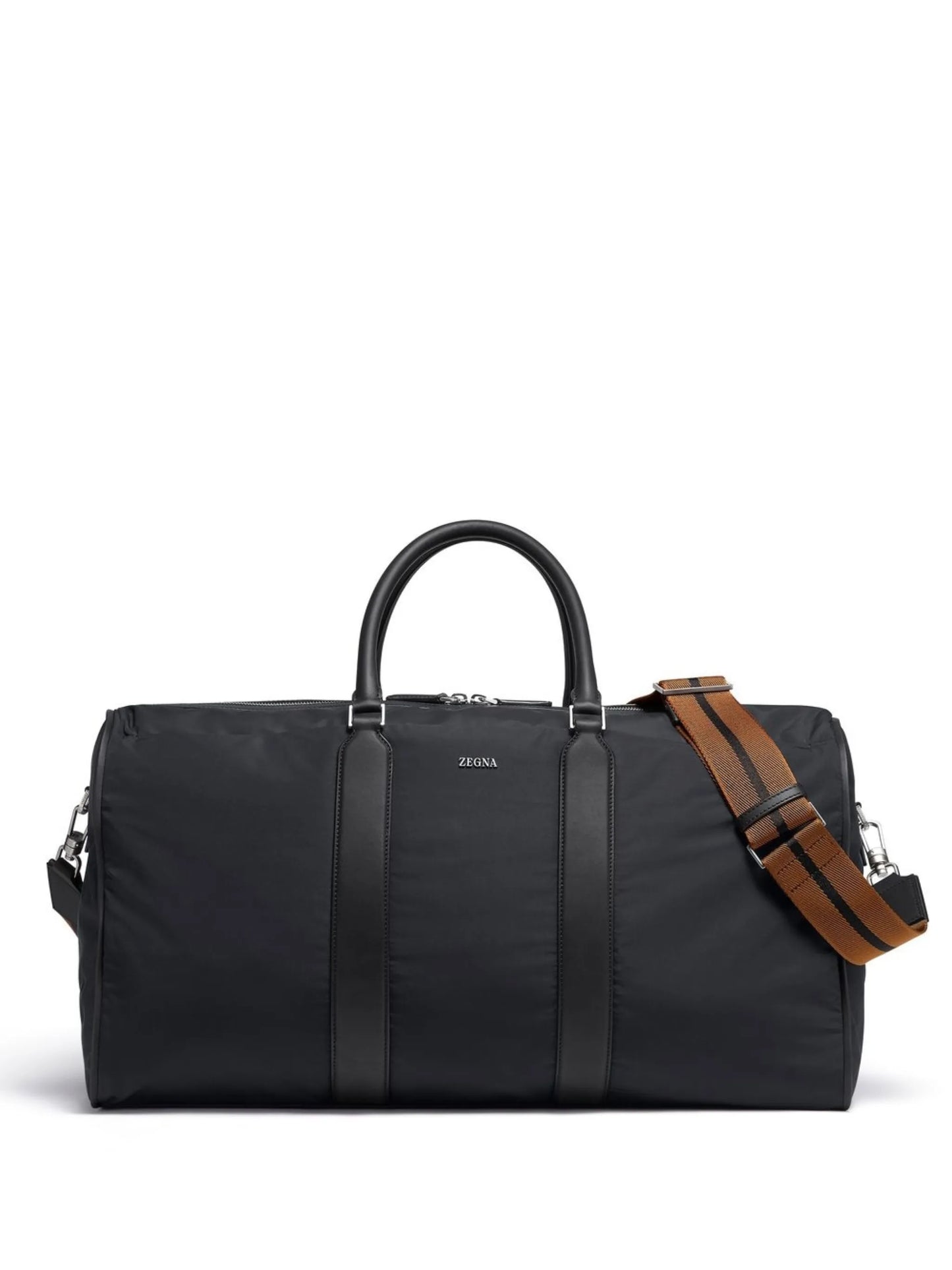 leather-trim holdall