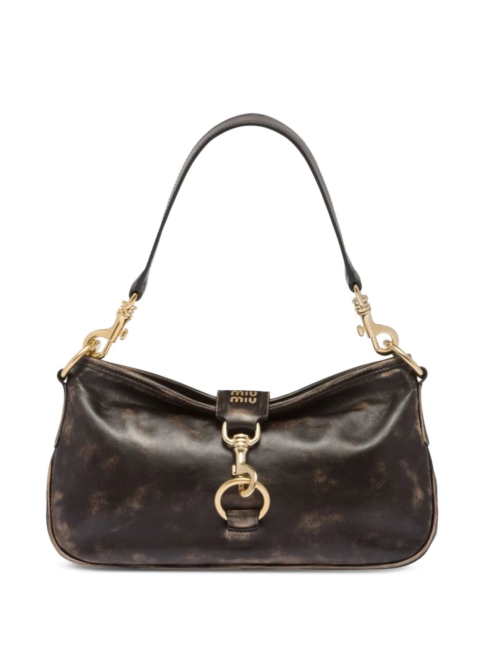 snap hook-detail shoulder bag