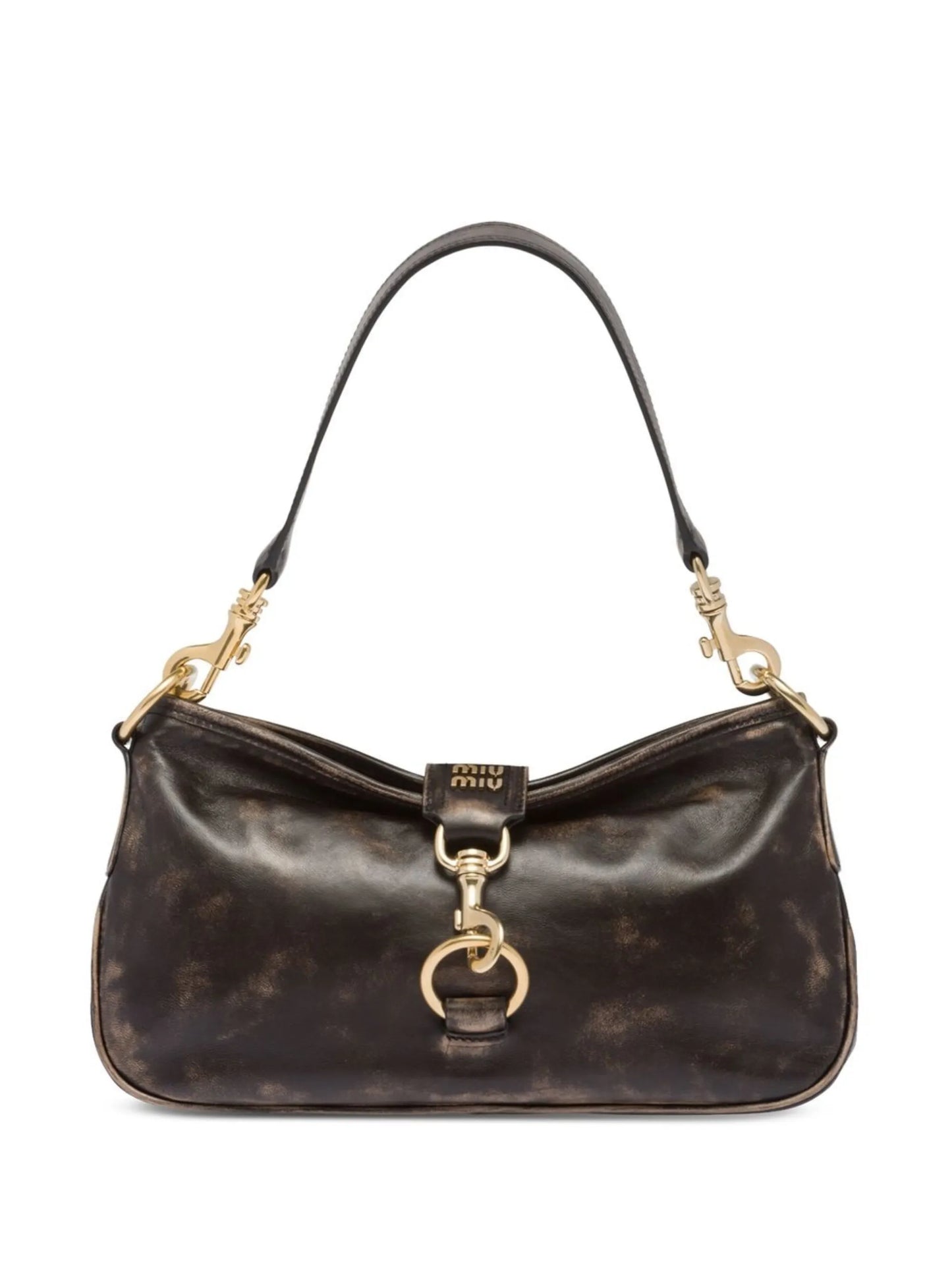 snap hook-detail shoulder bag
