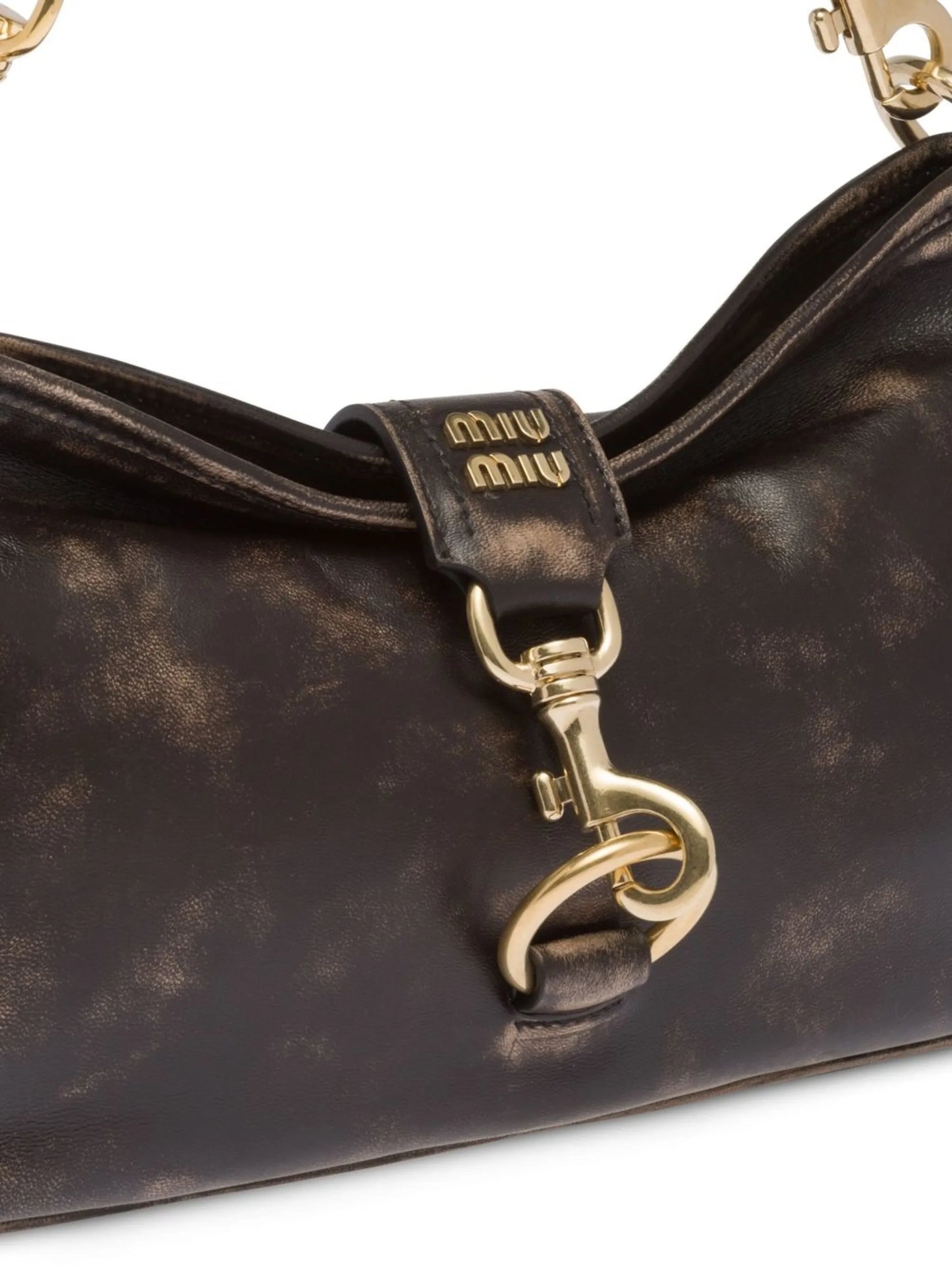 snap hook-detail shoulder bag