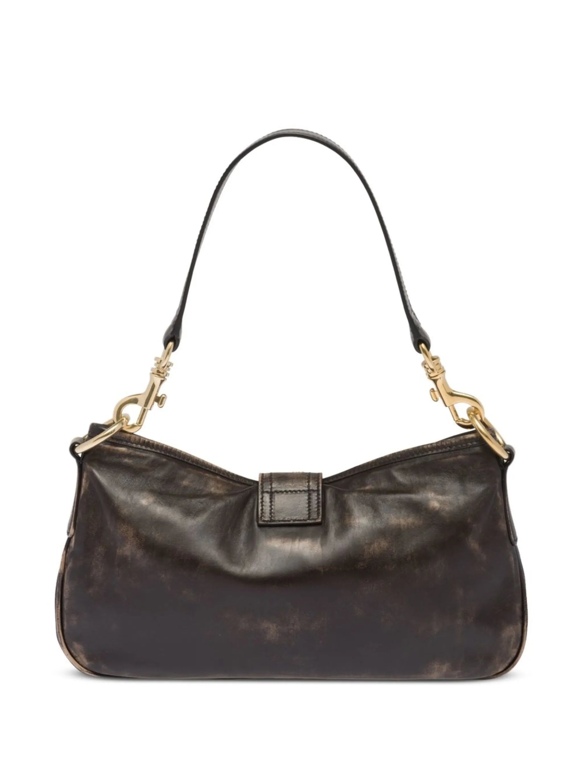 snap hook-detail shoulder bag