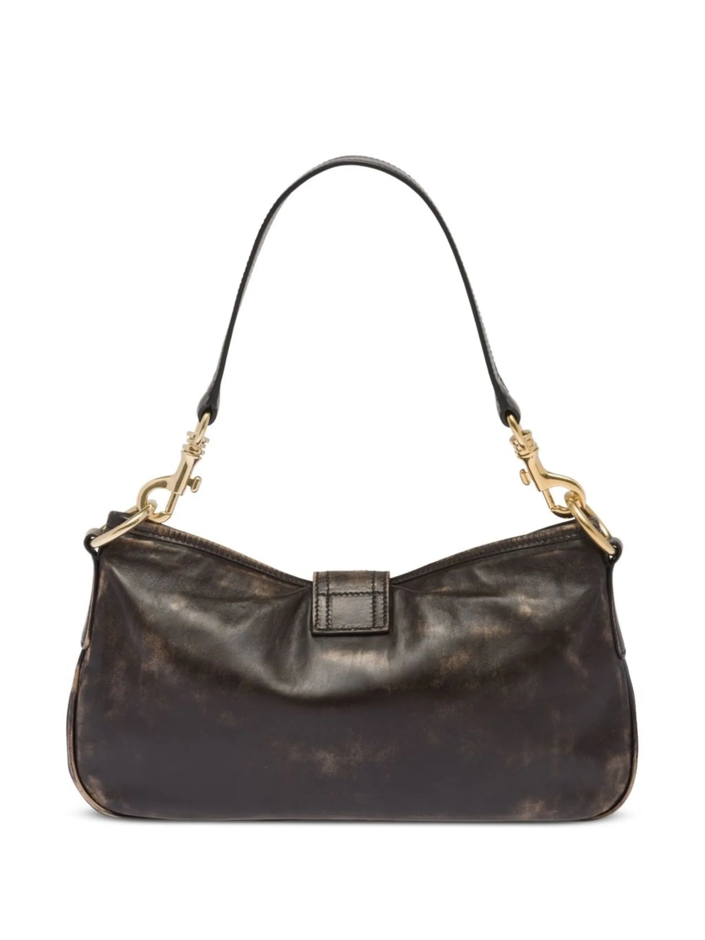 snap hook-detail shoulder bag