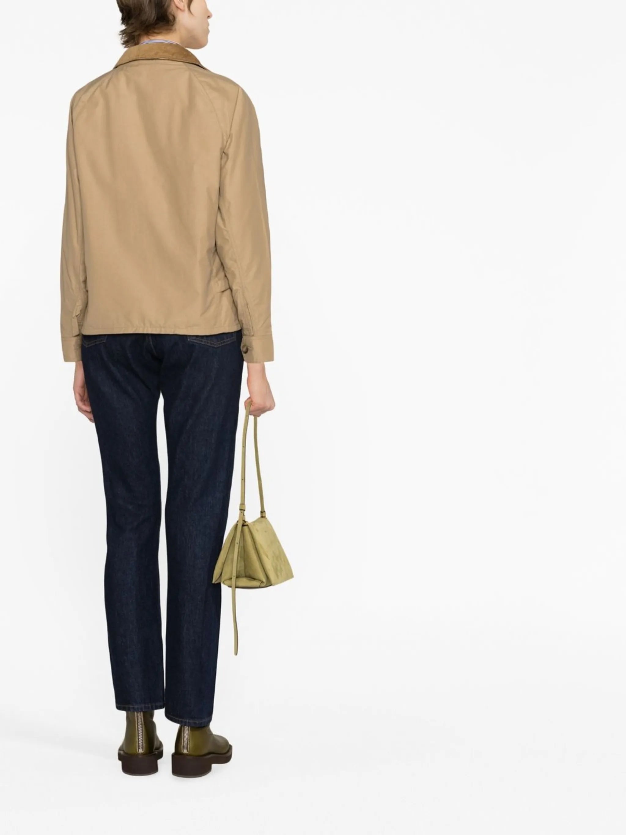 cropped utility jacket