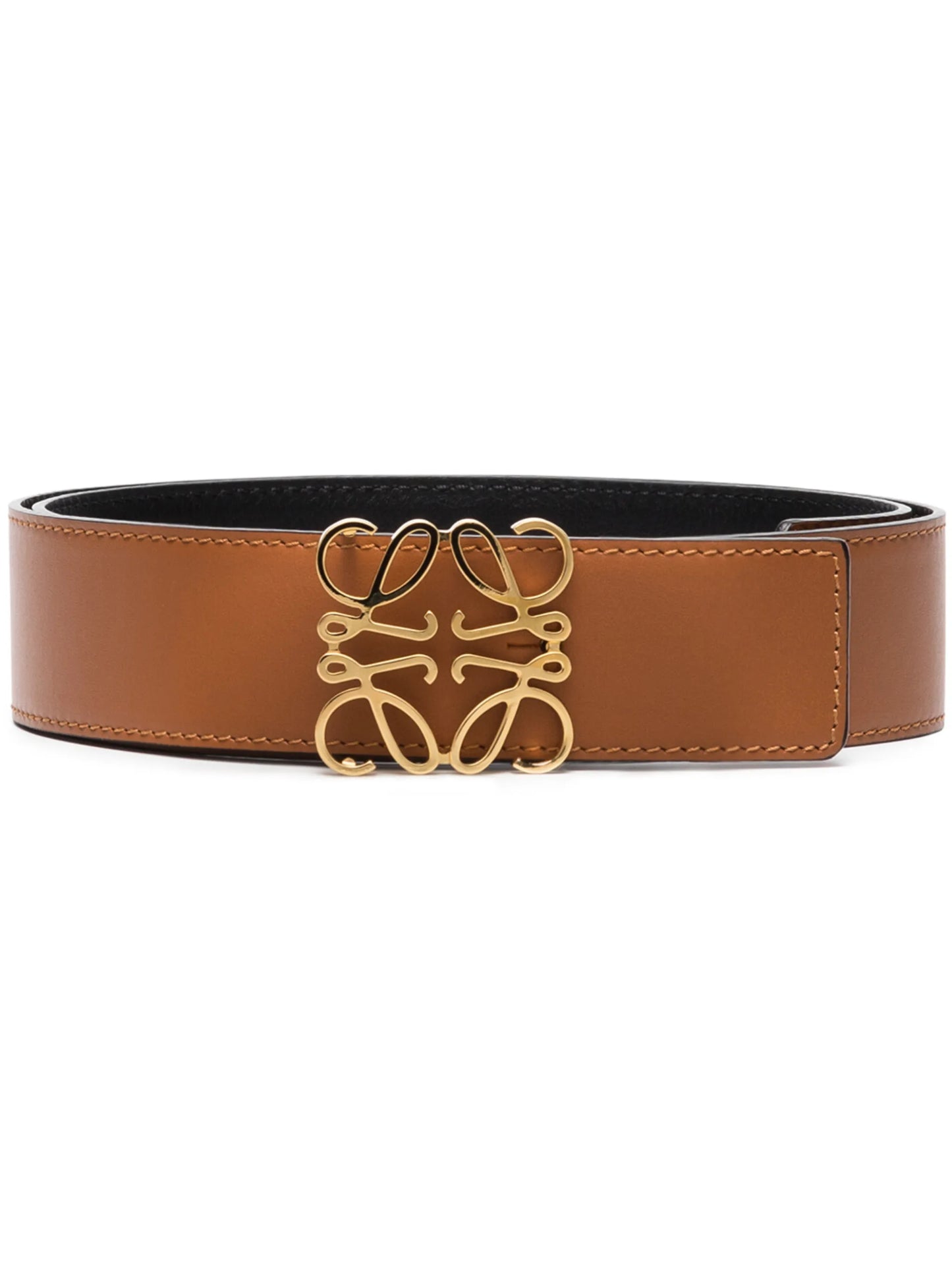 Anagram buckle-fastening belt