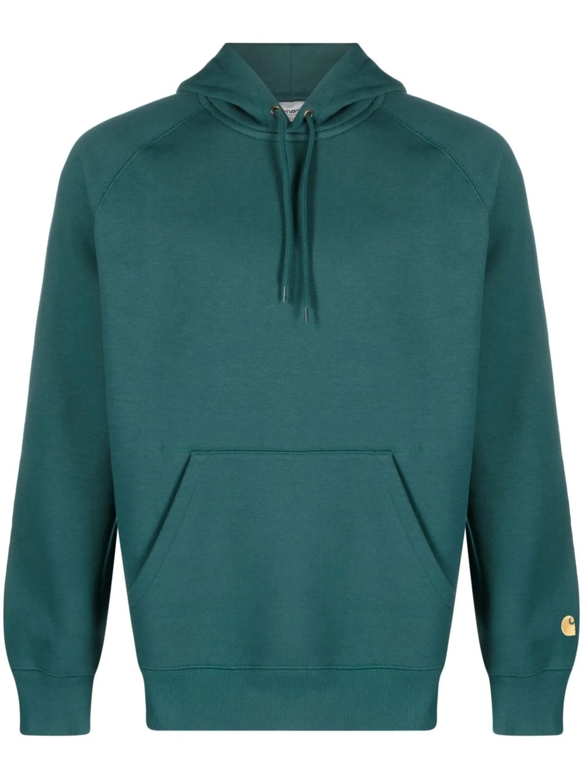 Chase logo-embroidered cotton hoodie