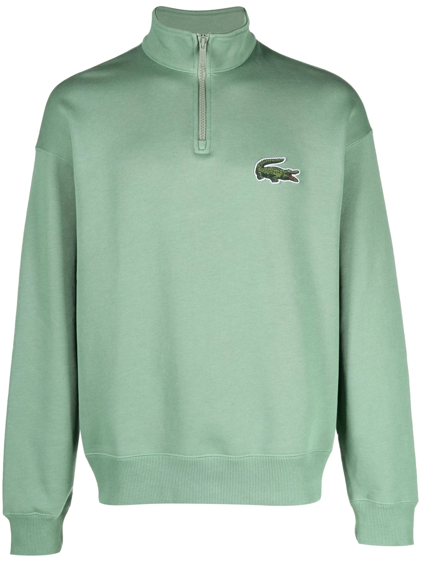 logo-patch high-neck sweater