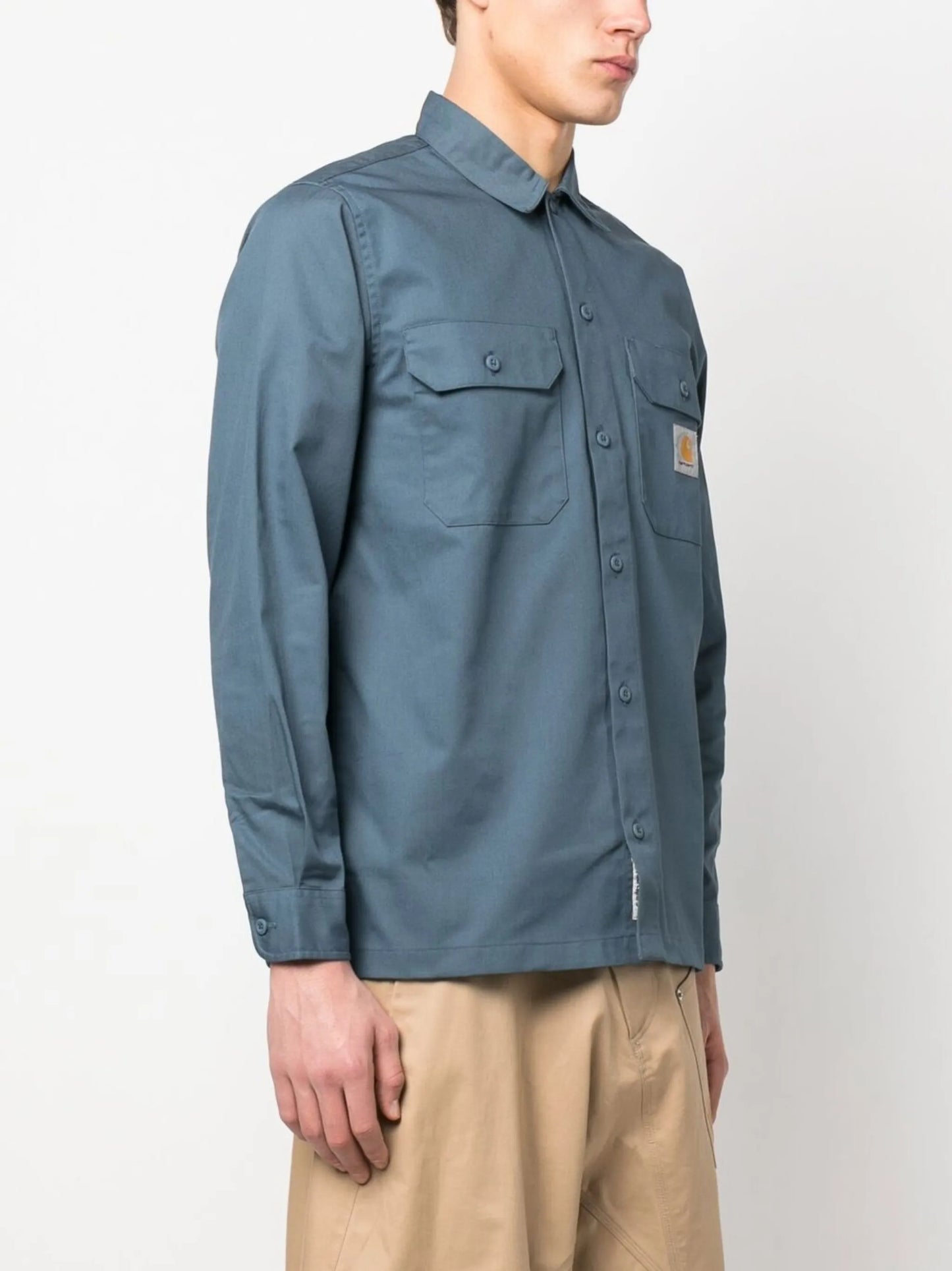 logo-patch utility shirt