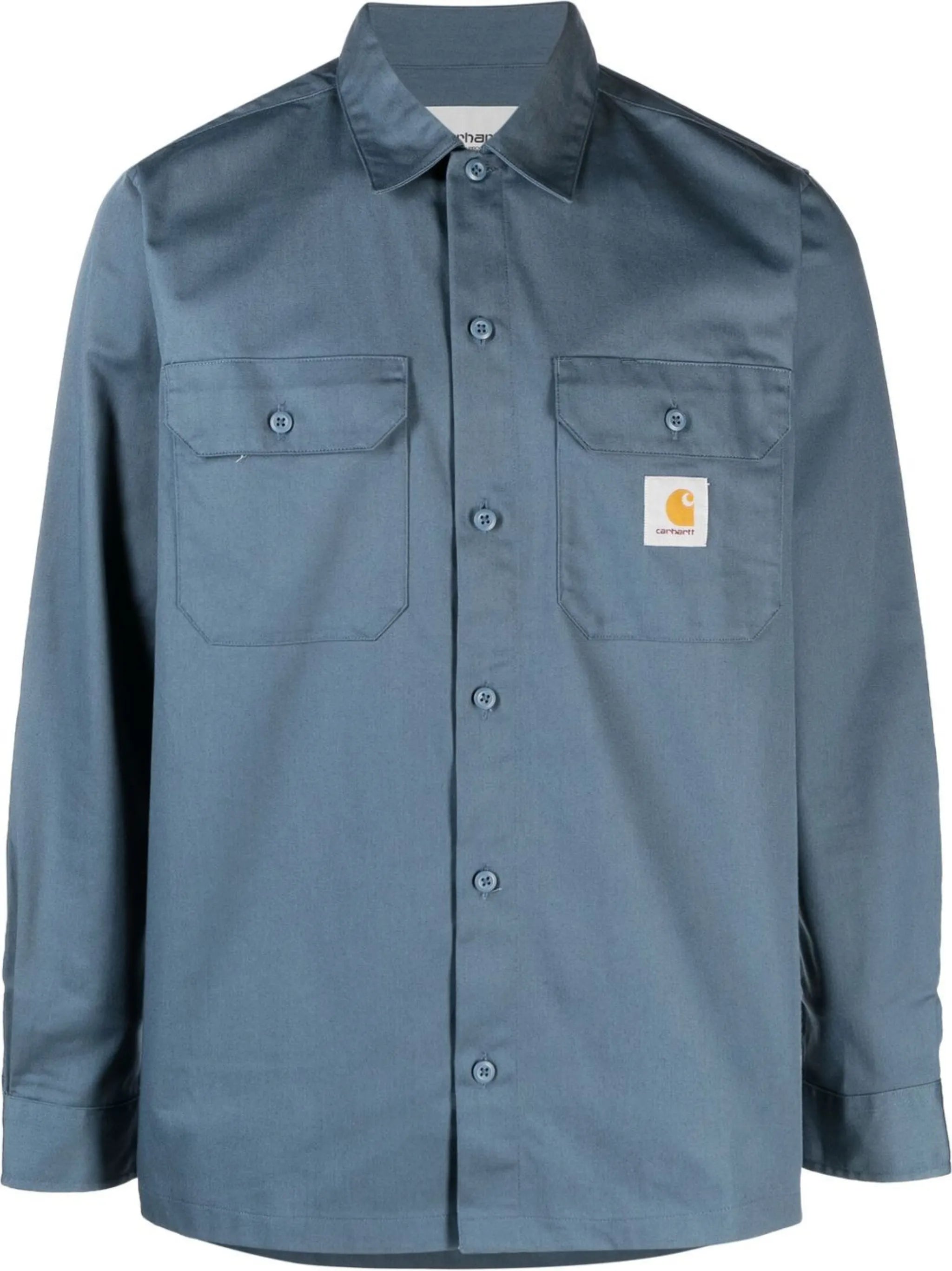 logo-patch utility shirt