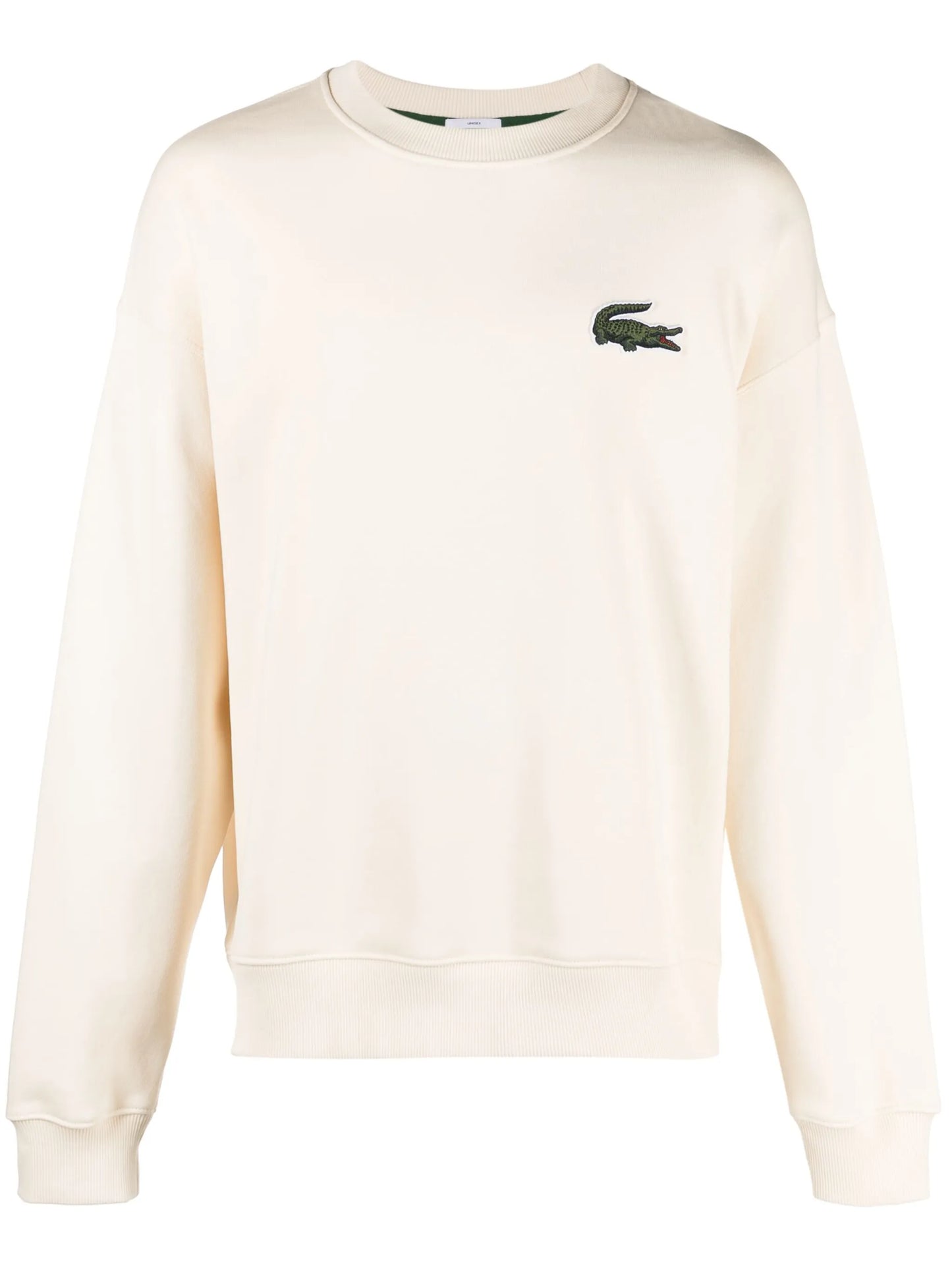 logo-patch cotton sweatshirt