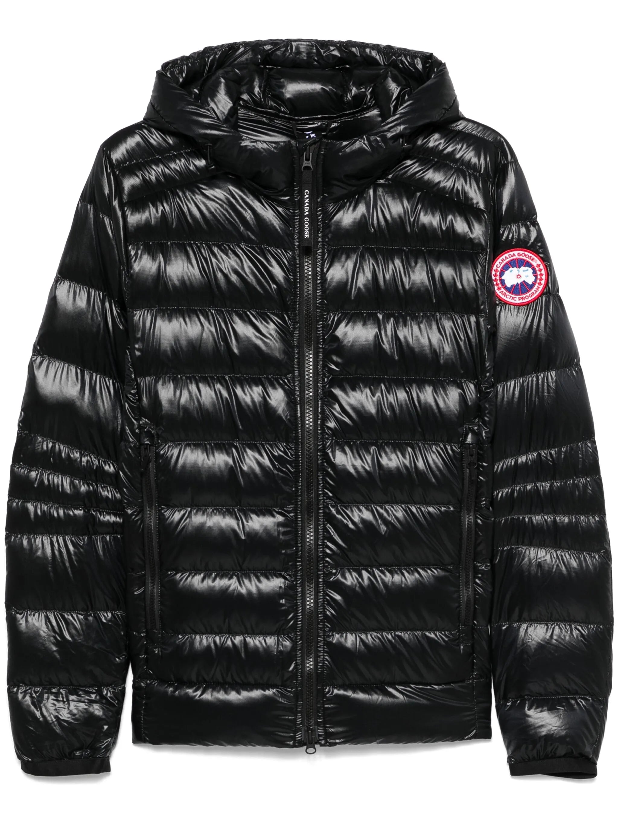 Crofton packable hooded jacket