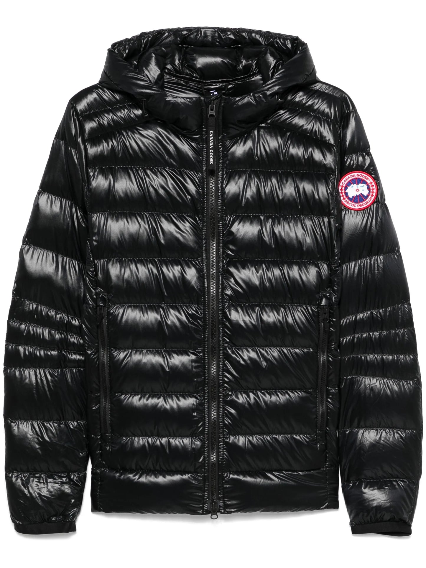 Crofton packable hooded jacket