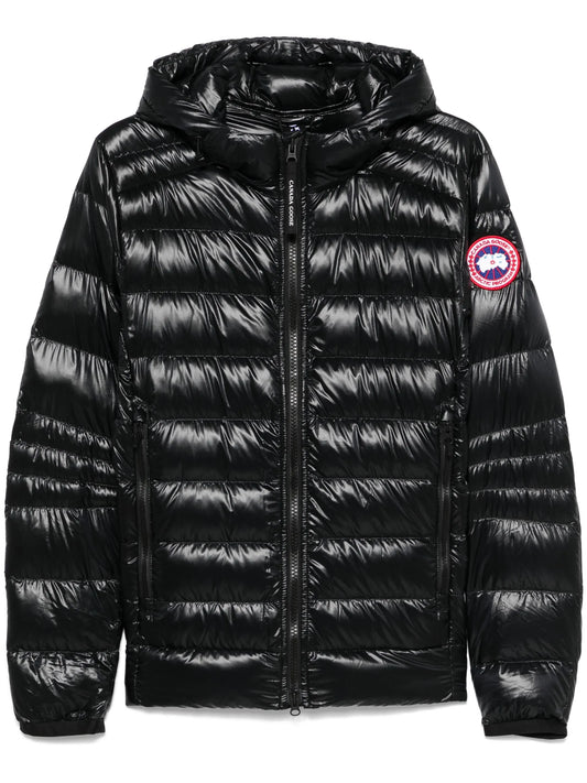 Crofton packable hooded jacket