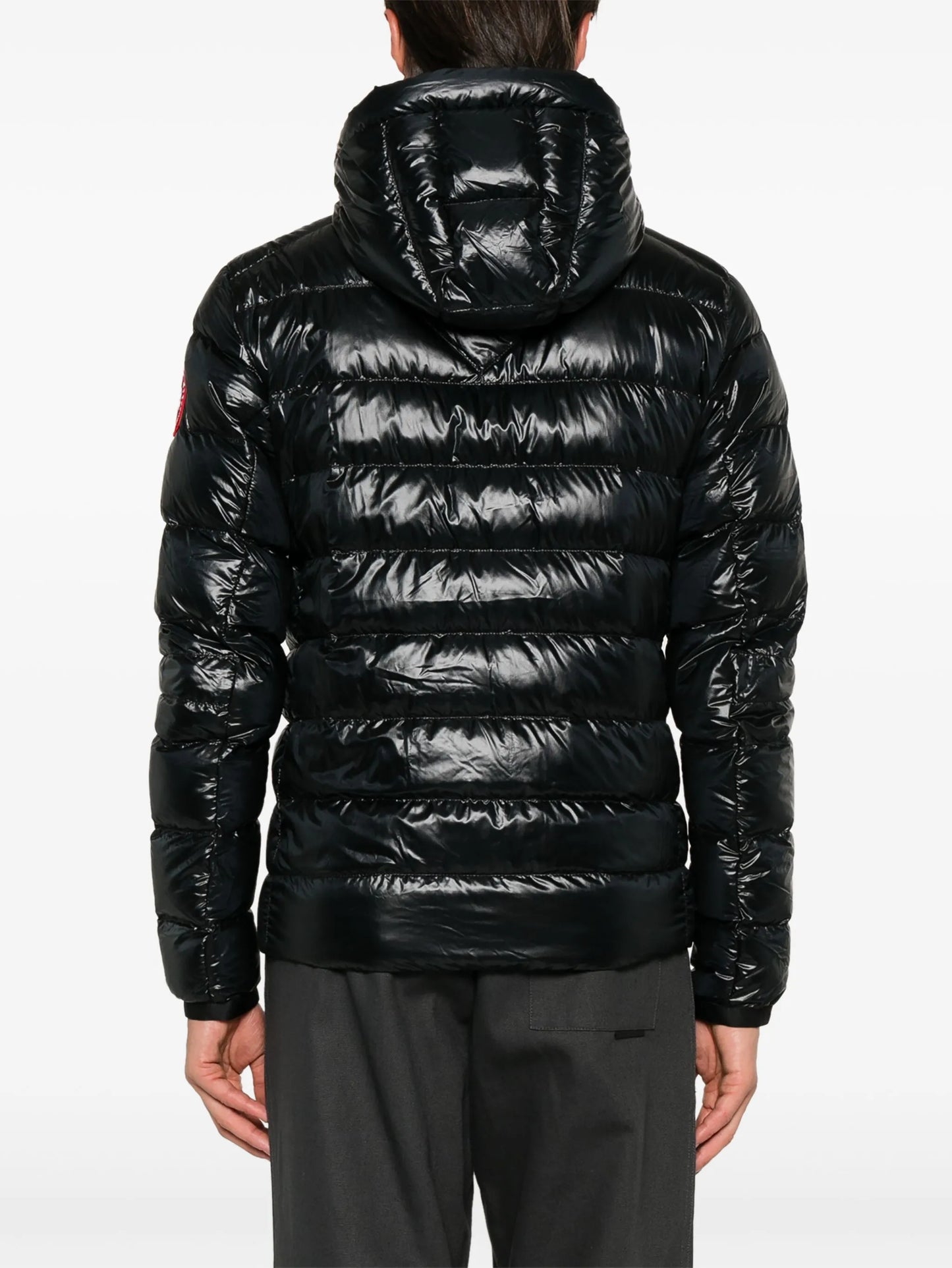 Crofton packable hooded jacket